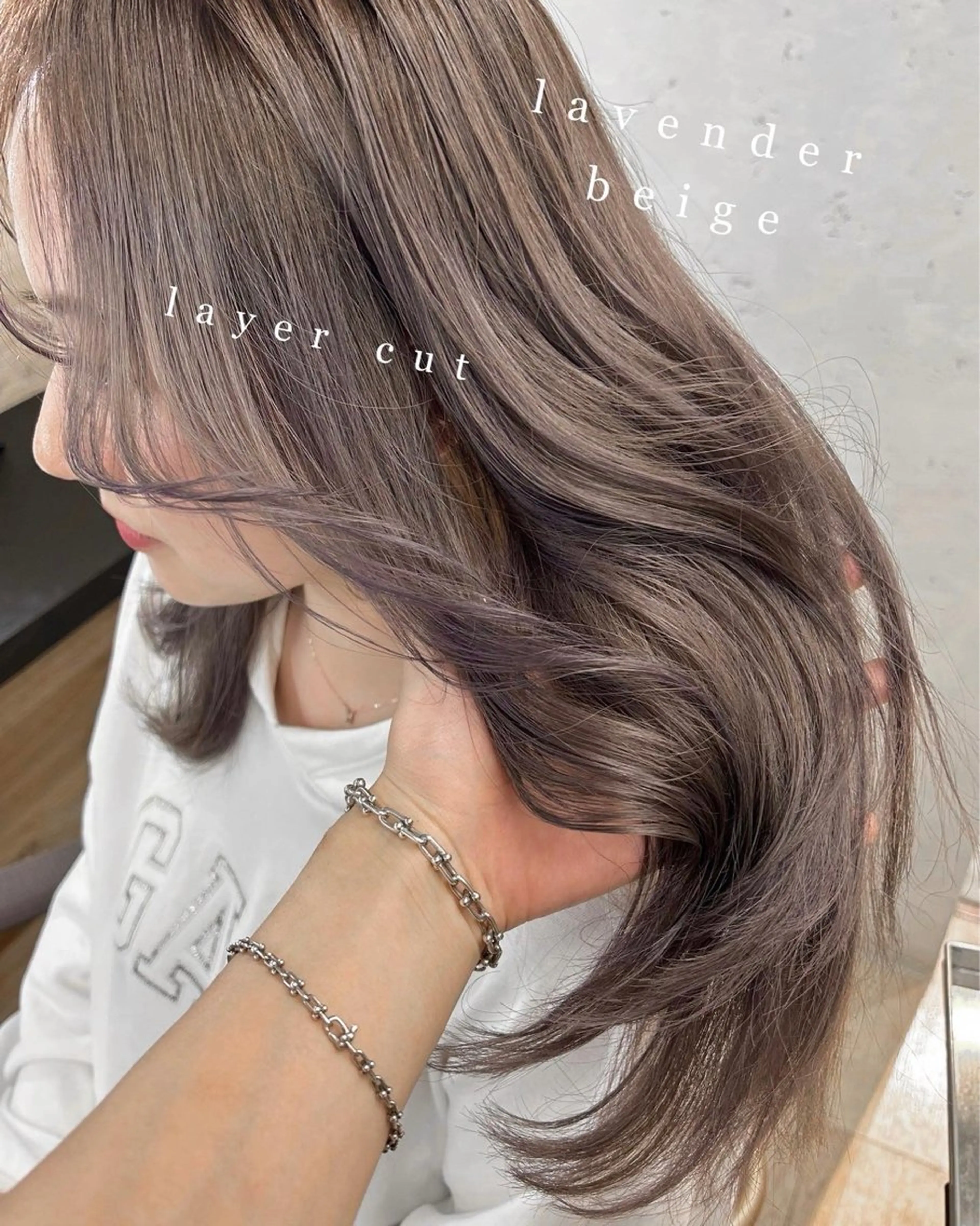 ミディアム MAEDA 西金沢美容室のヘアスタイル