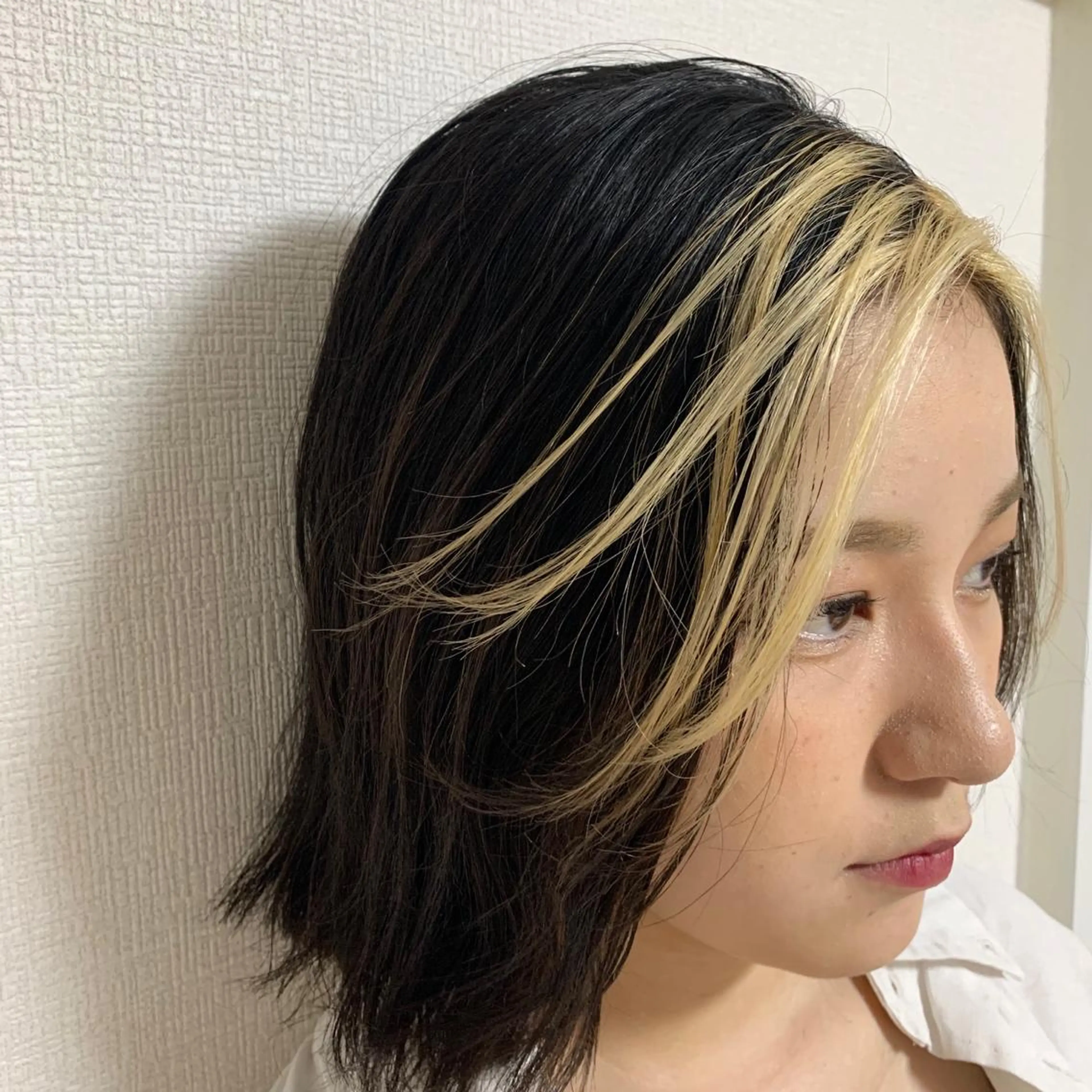 カラー スパイキーパーマ 柏NO1 藤本葉のヘアスタイル