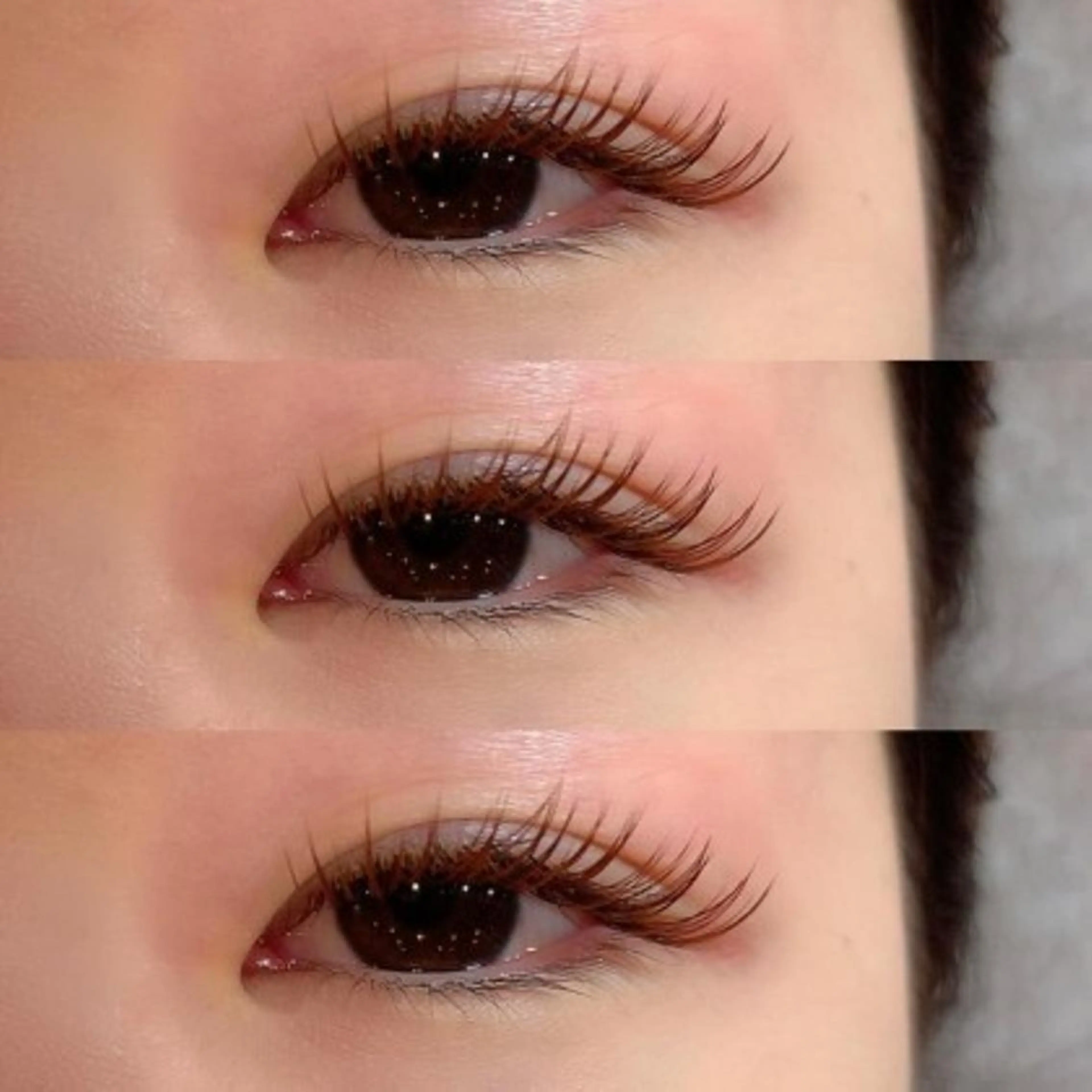🤎🧸ブラウンフラットラッシュ100本🧸🤎の写真