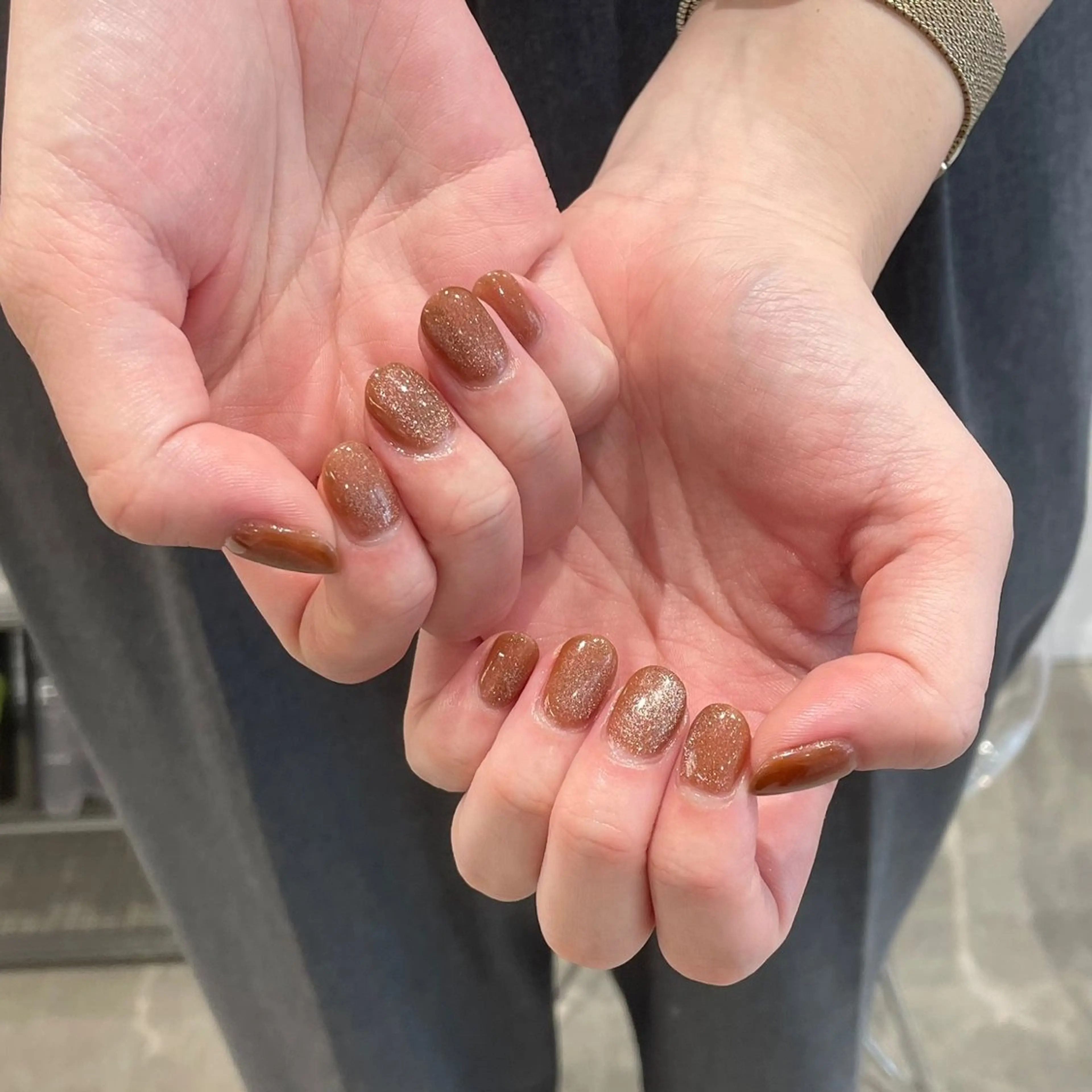 セミロング カラー パーマ ヘアアレンジ メンズ mona/ ストレートスタイル✨のヘアスタイル