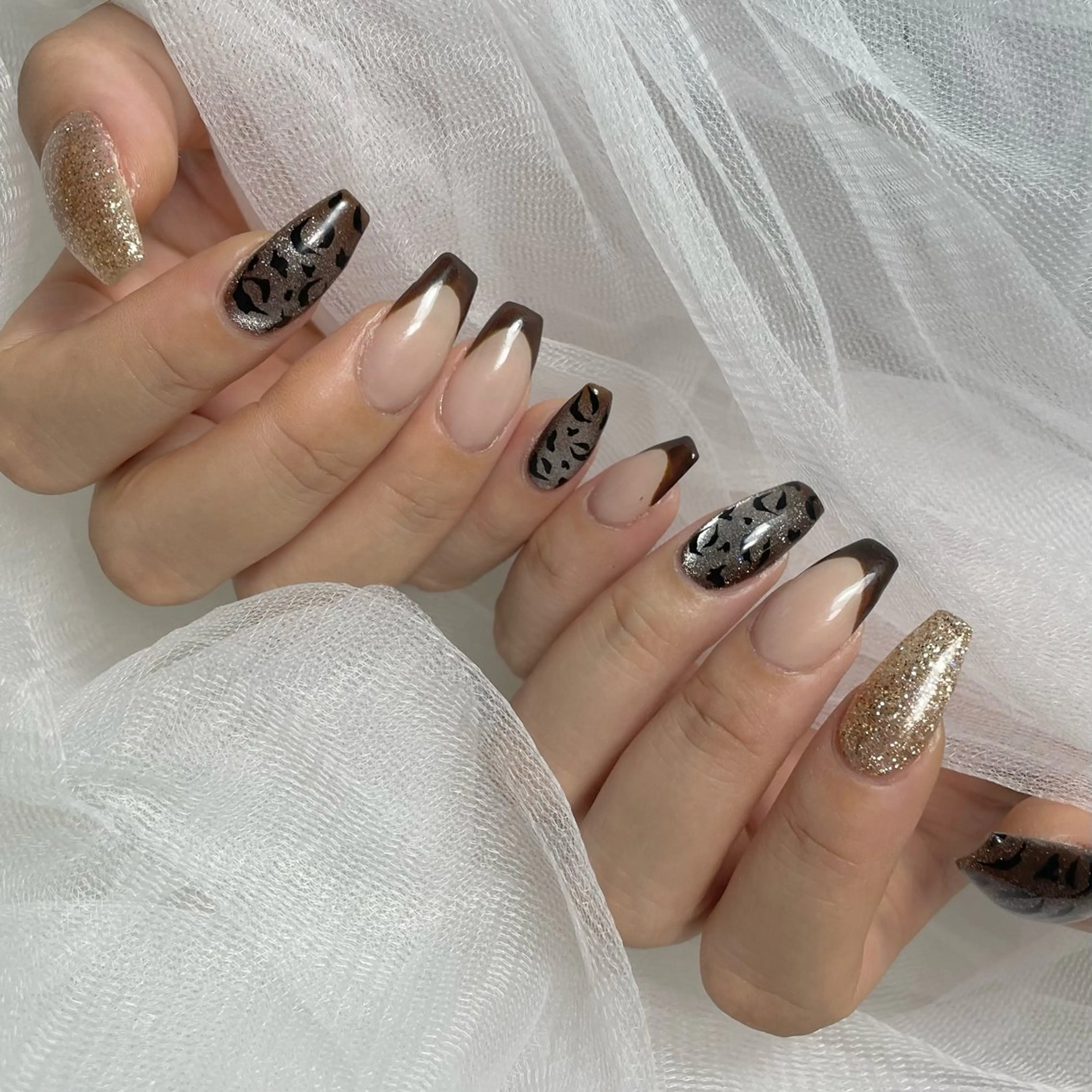 ネイル アニマル柄 h's dazz harukaのネイルデザイン