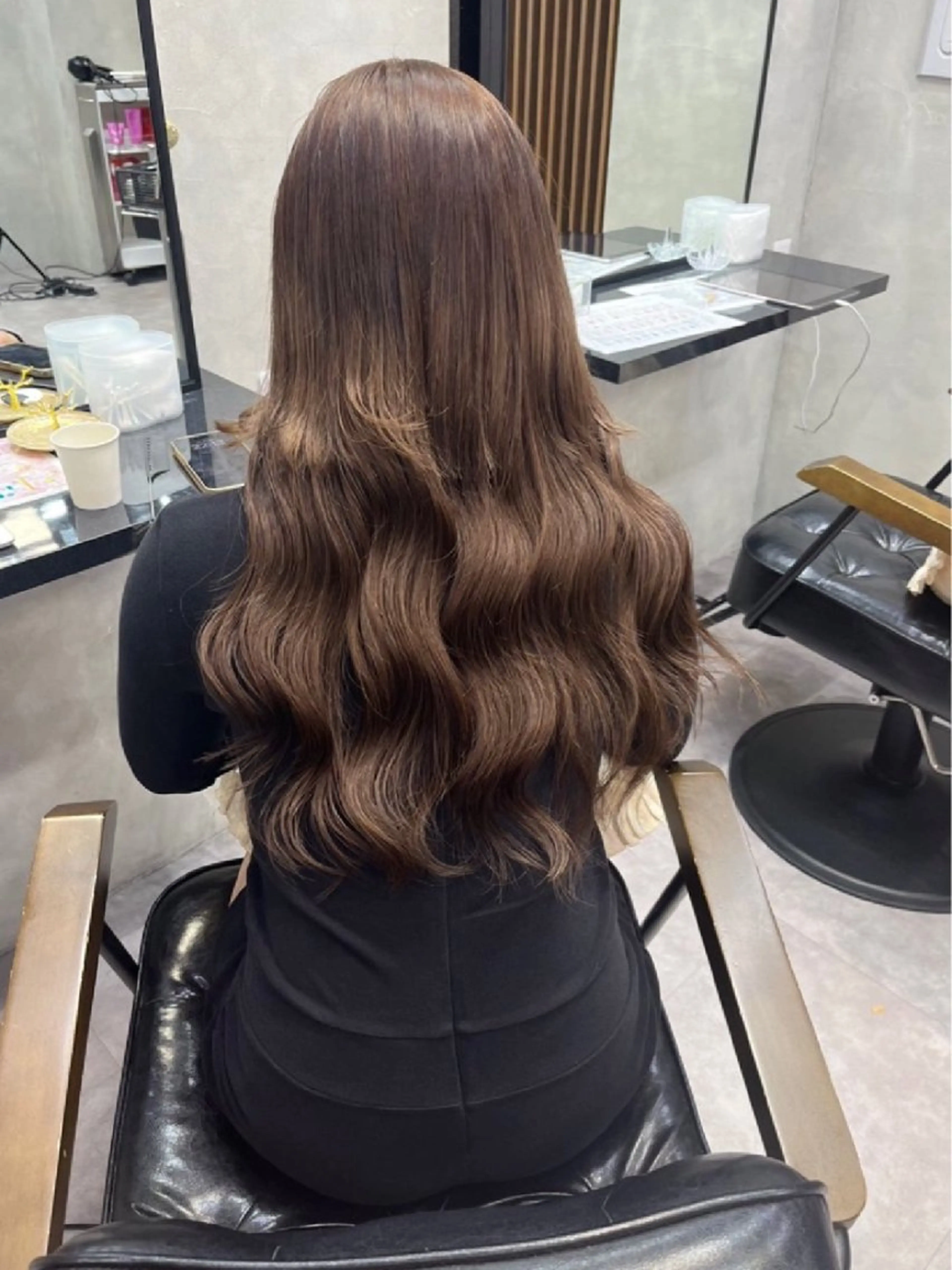 セミロング エクステ キリカ新宿所属・ブリーチ/エクステ /レイヤー/谷口のヘアスタイル