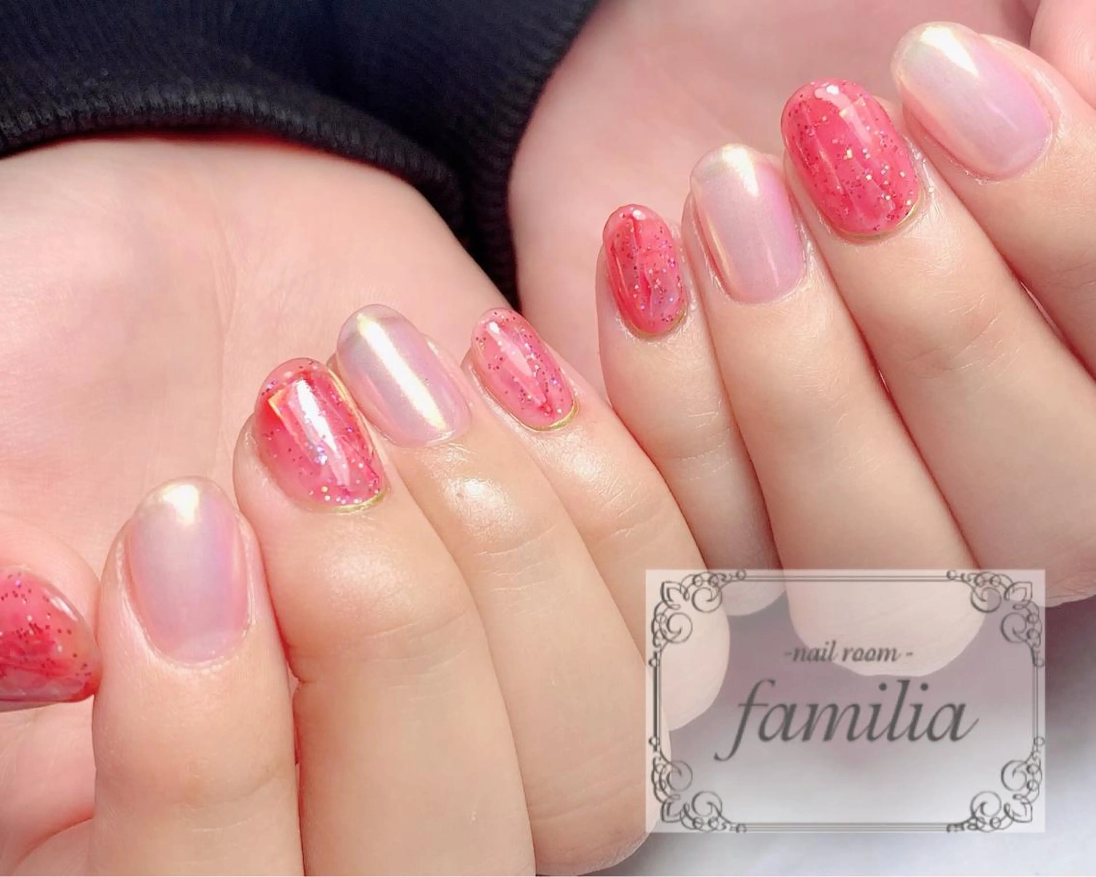 ネイル ハンドネイル -nailroom- familiaのネイルデザイン