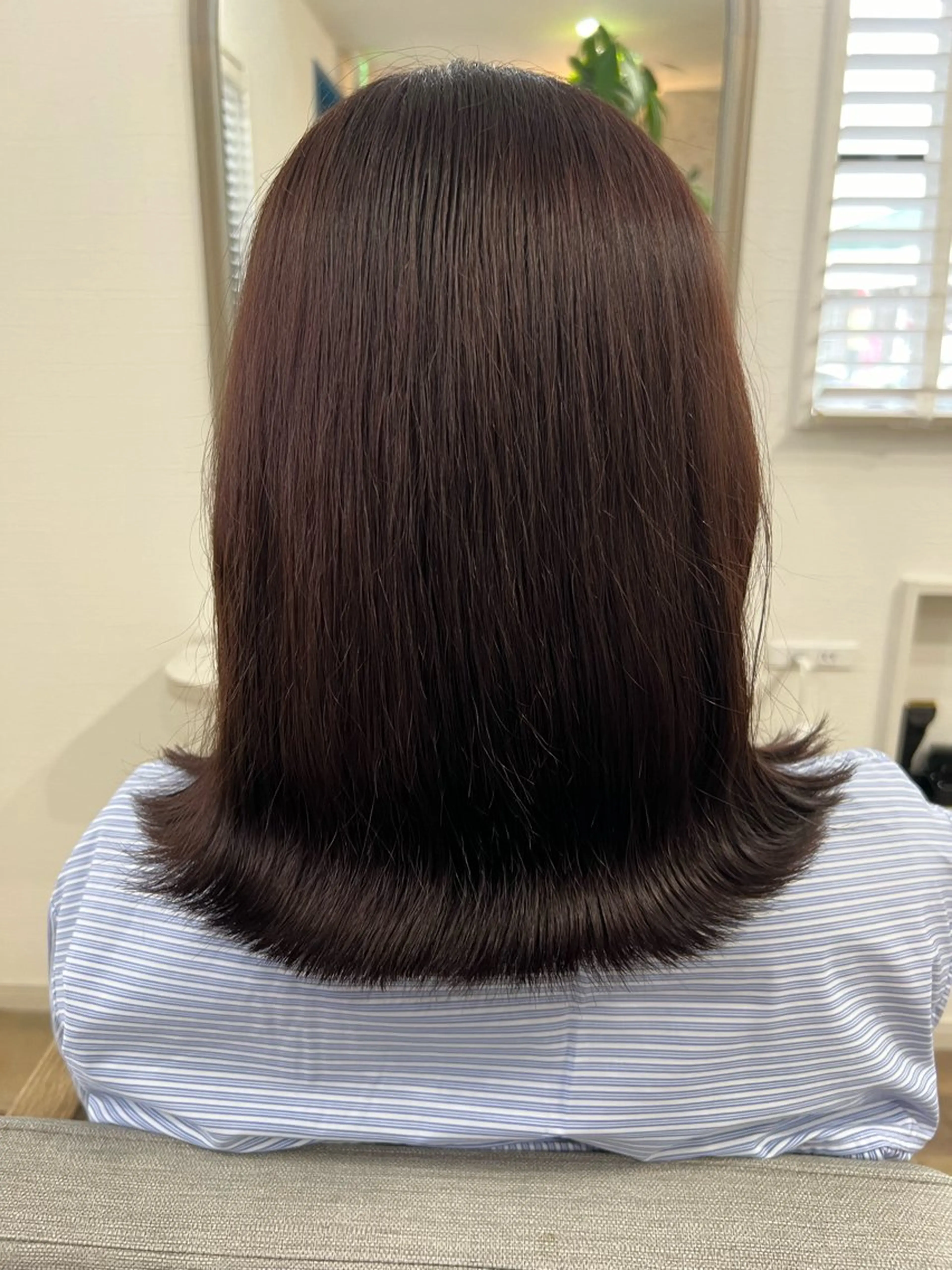 カラー ブラウンカラー レッドカラー 似合わせ／ショート 菊田のヘアスタイル