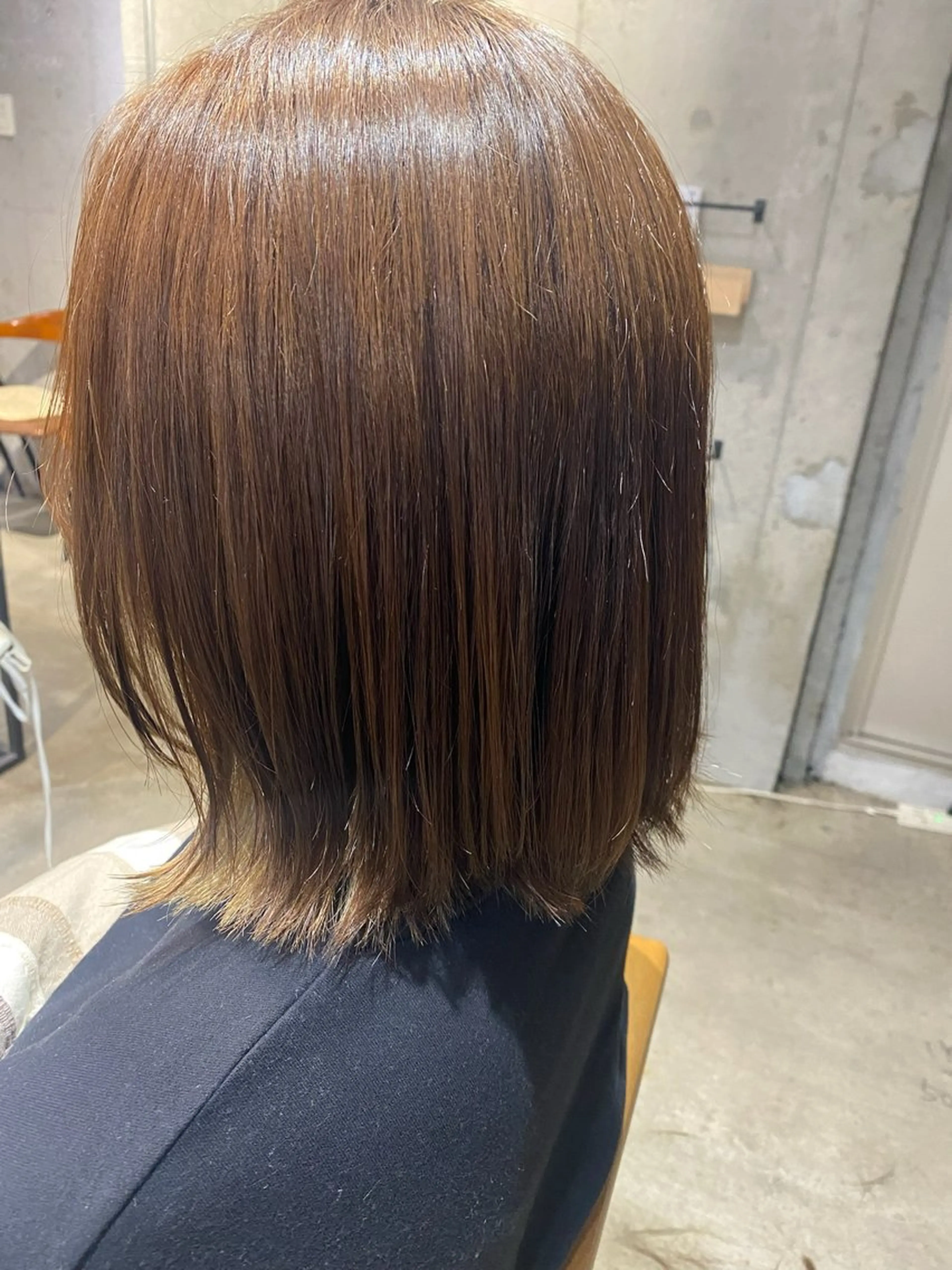 ミディアム ボブ レイヤーカット 海外風レイヤー🥥 NANAのヘアスタイル