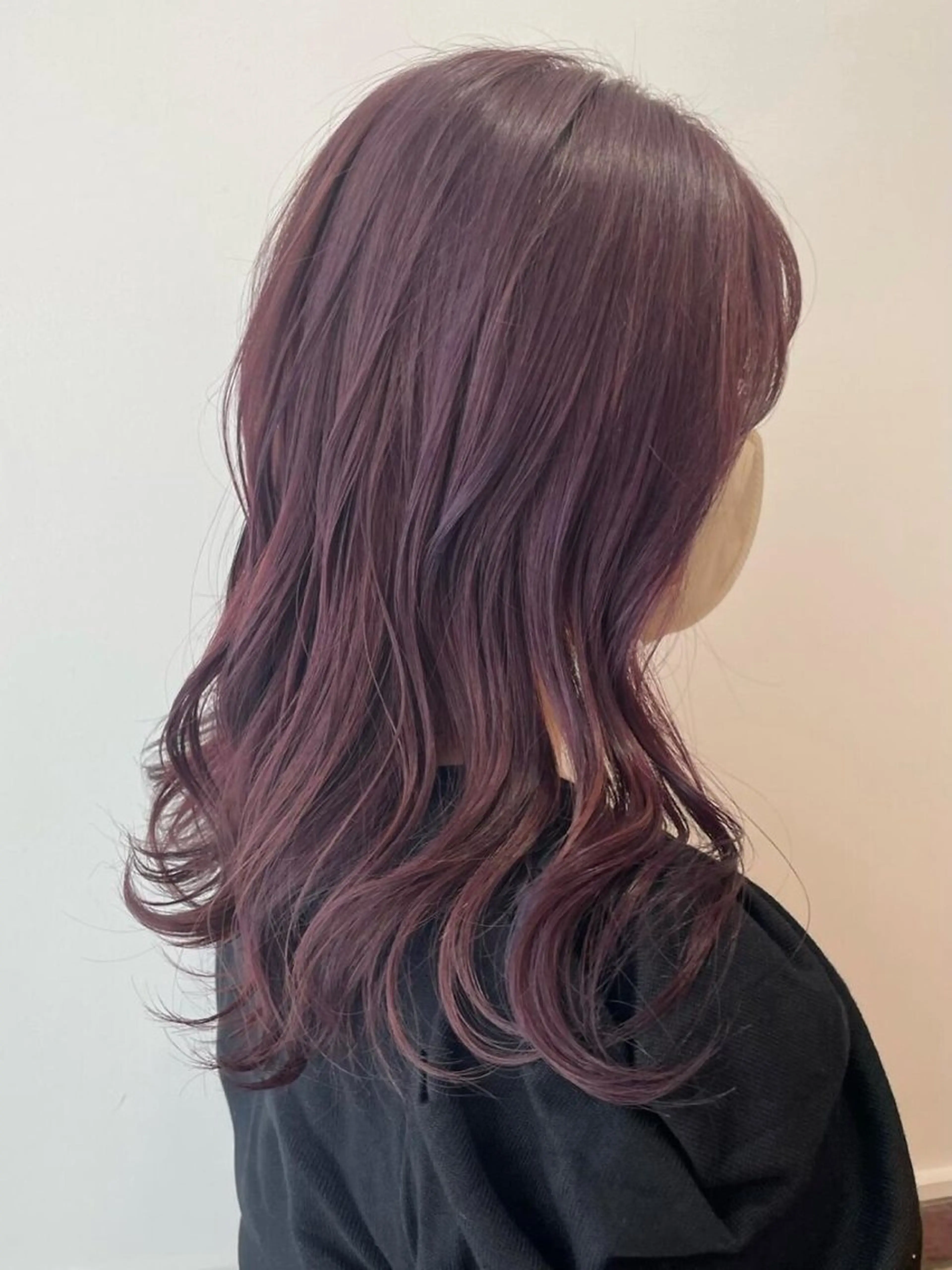 ミディアム カラー ヘアカラー ボブ🍊暖色カラー 浅草【Bob美容師】のヘアスタイル