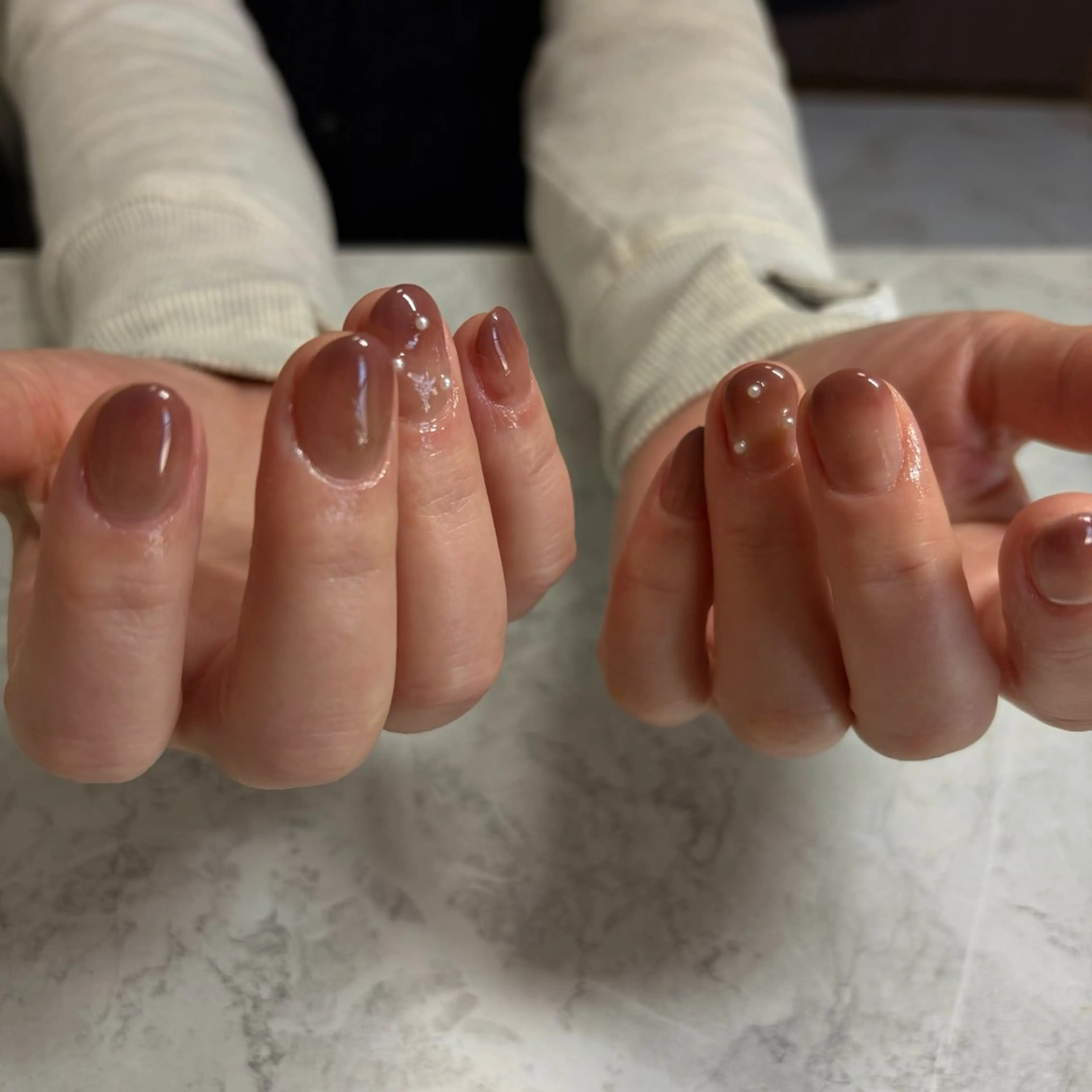 ネイル ハンドネイル gluck sakiのネイルデザイン