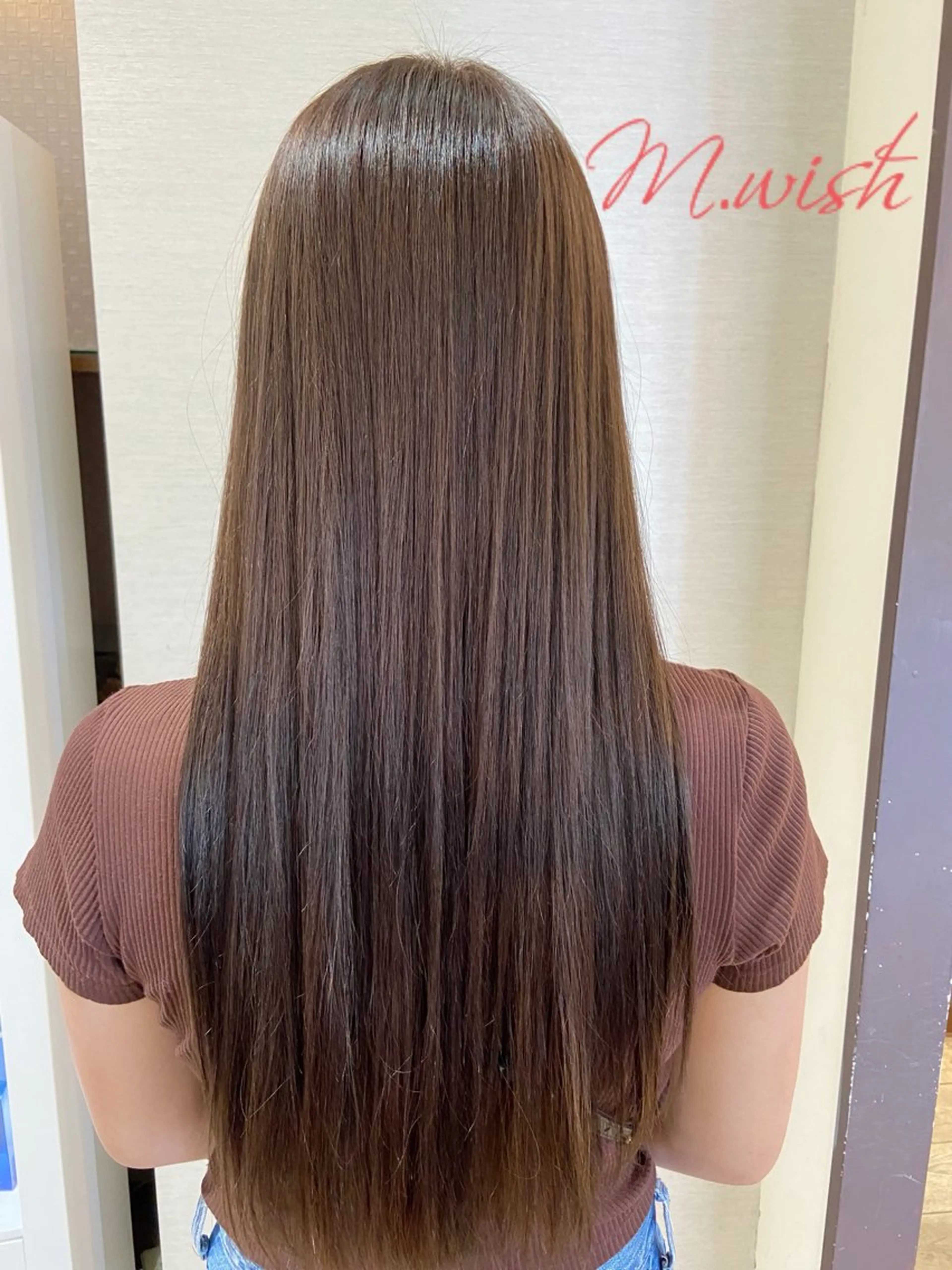 透明感抜群イルミナカラー＋似合わせカット＋炭酸泉の写真