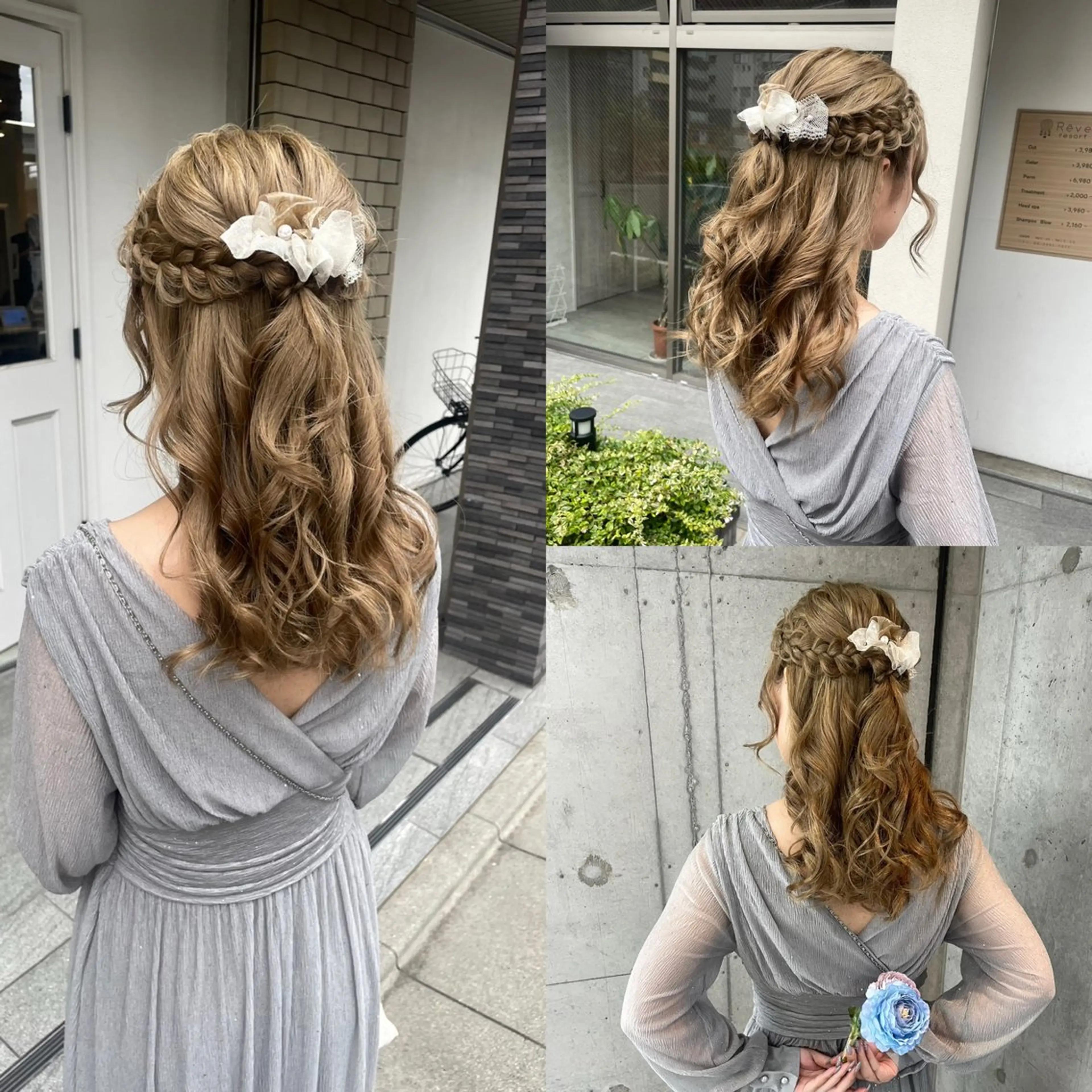 ヘアアレンジ ヘアセット 美髪× ヘアセット✨Araiのヘアスタイル