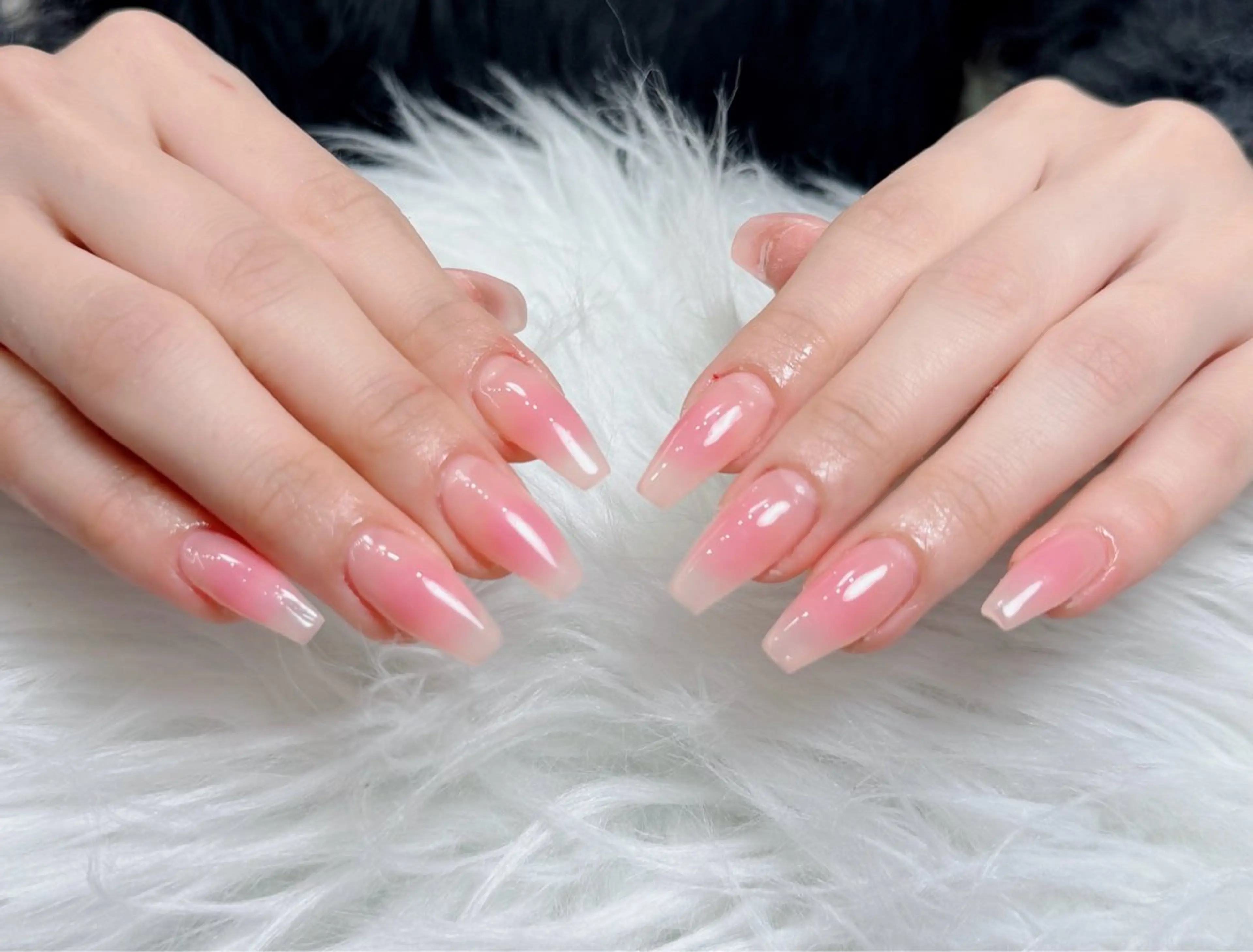 ネイル アートネイル 長さ出し 韓国ネイル マグネットネイル 持ち込み ハンドネイル Lenie Nail Salonのネイルデザイン