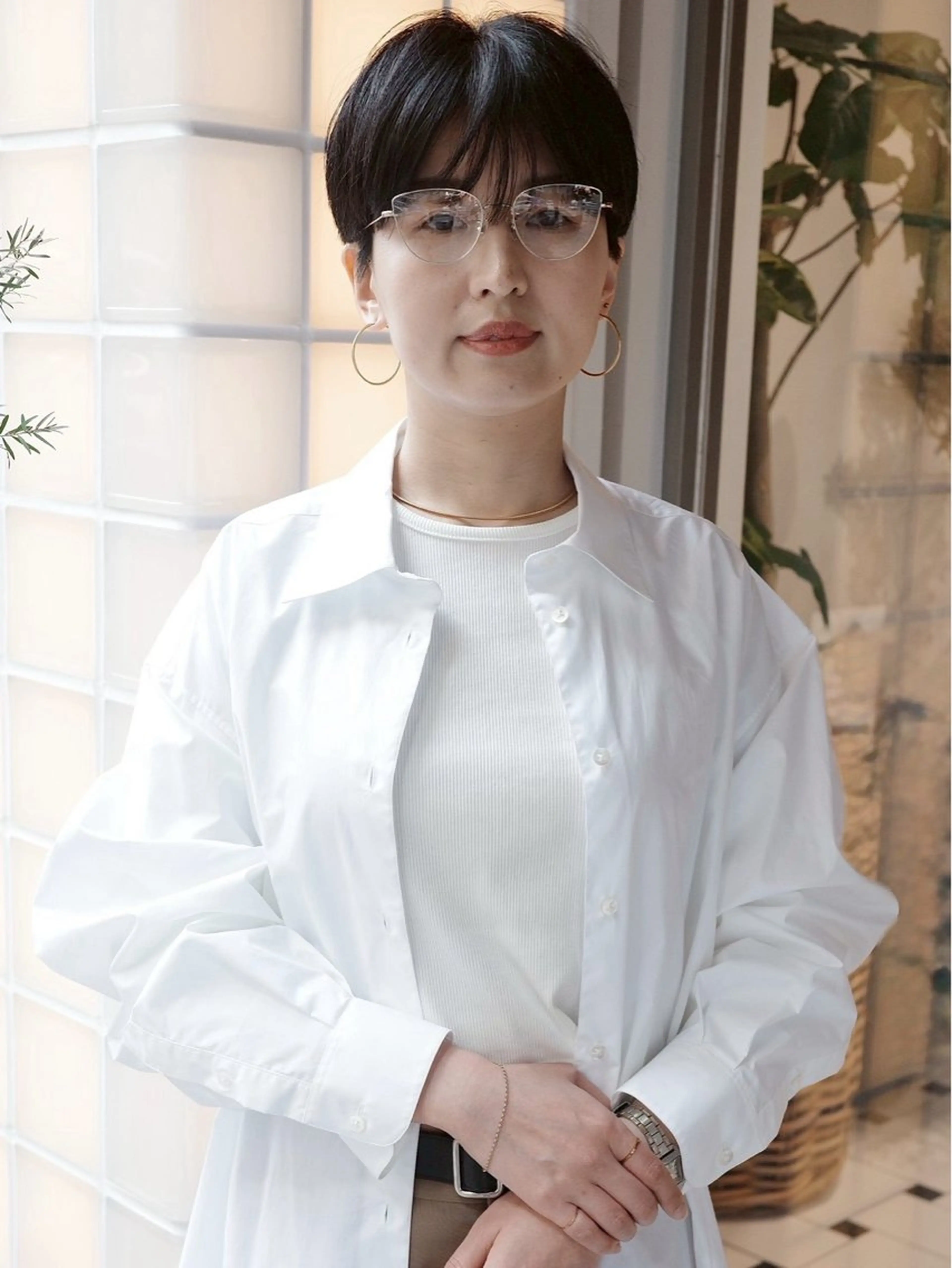 ショート カット トリートメント (h)wim ウィムのヘアスタイル