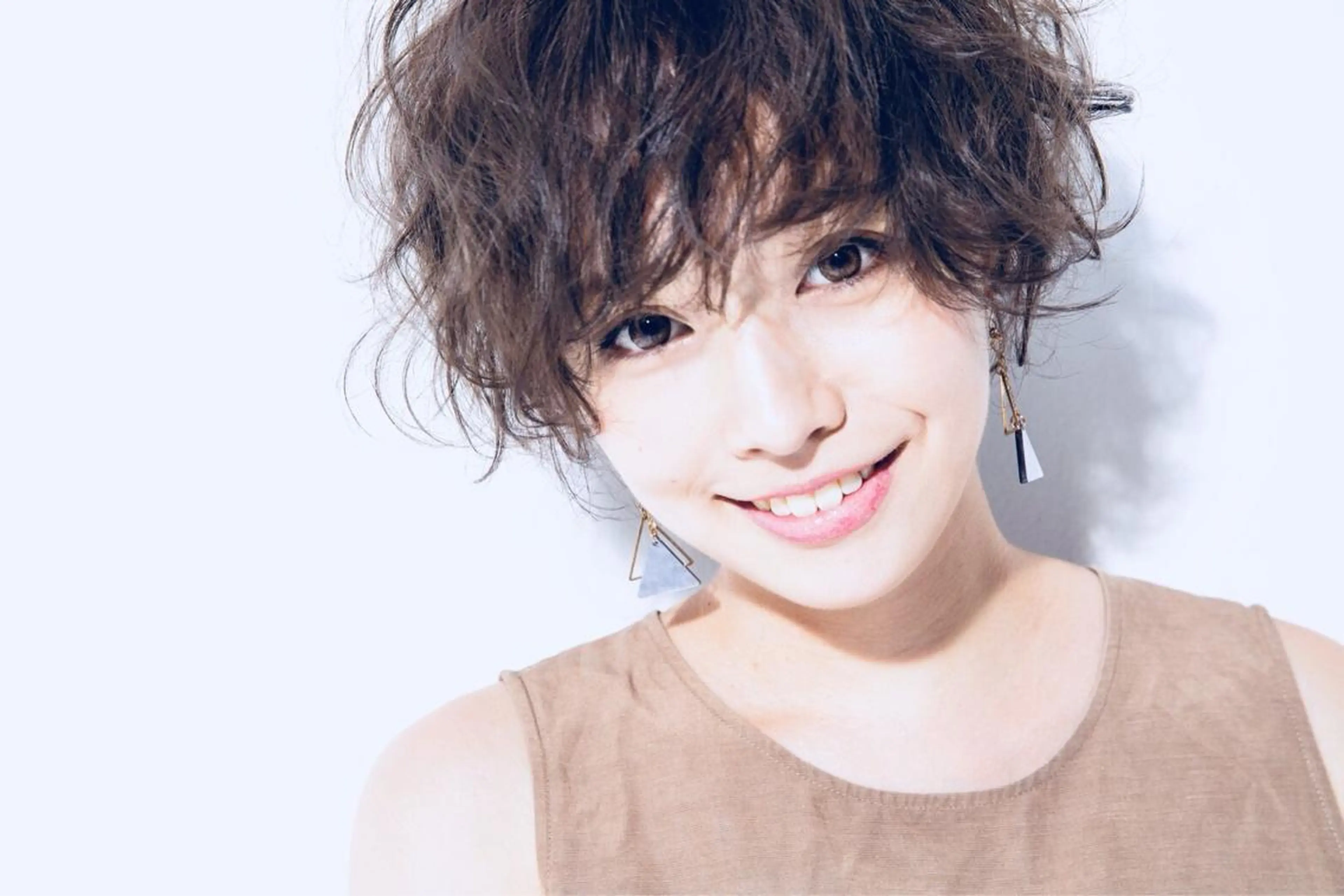 ショート カラー パーマ ヘアアレンジ 似合わせhair🔸 アサダ　タカコ🔸のヘアスタイル