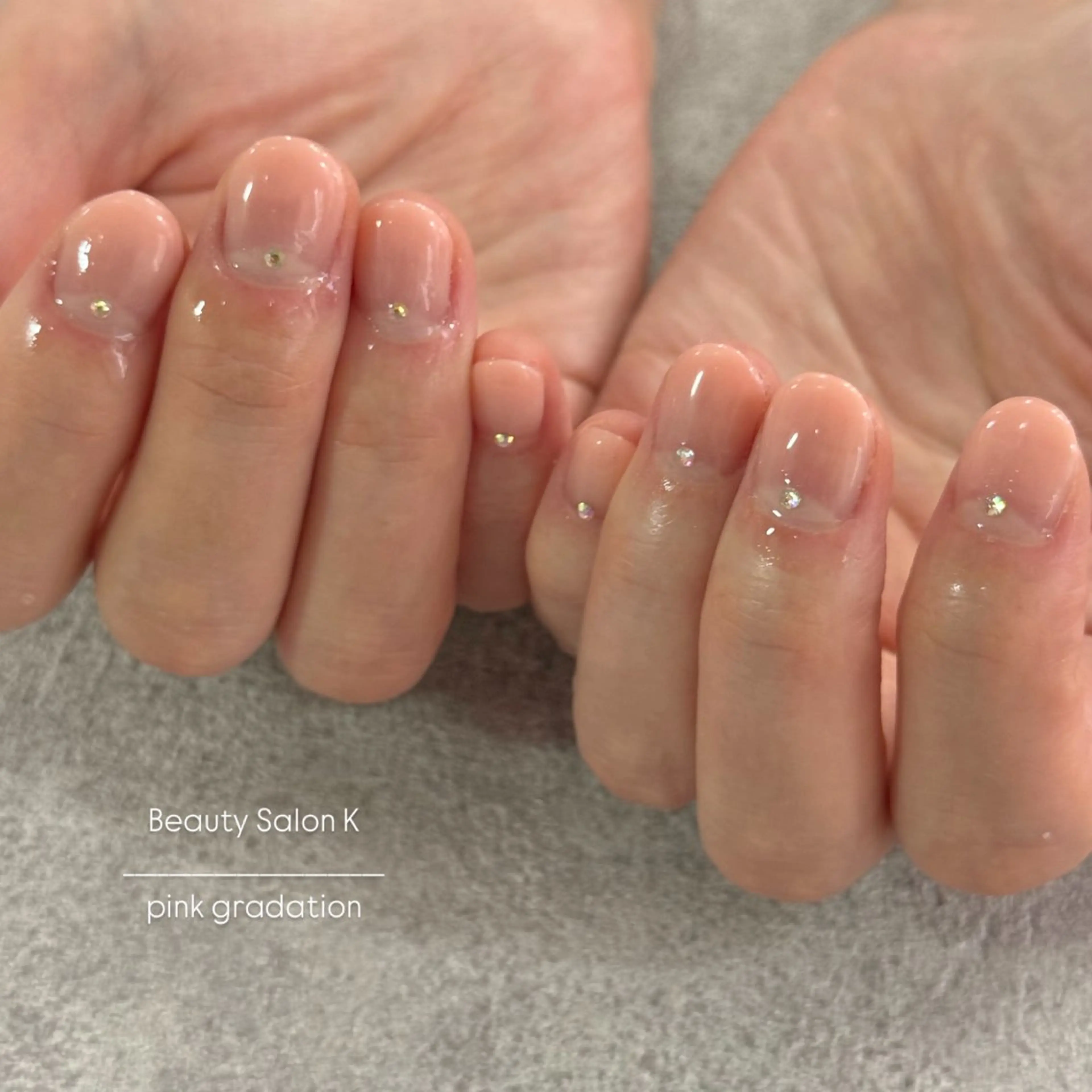 ネイル ハンドネイル ハンドケア Nail salon K　momoのネイルデザイン