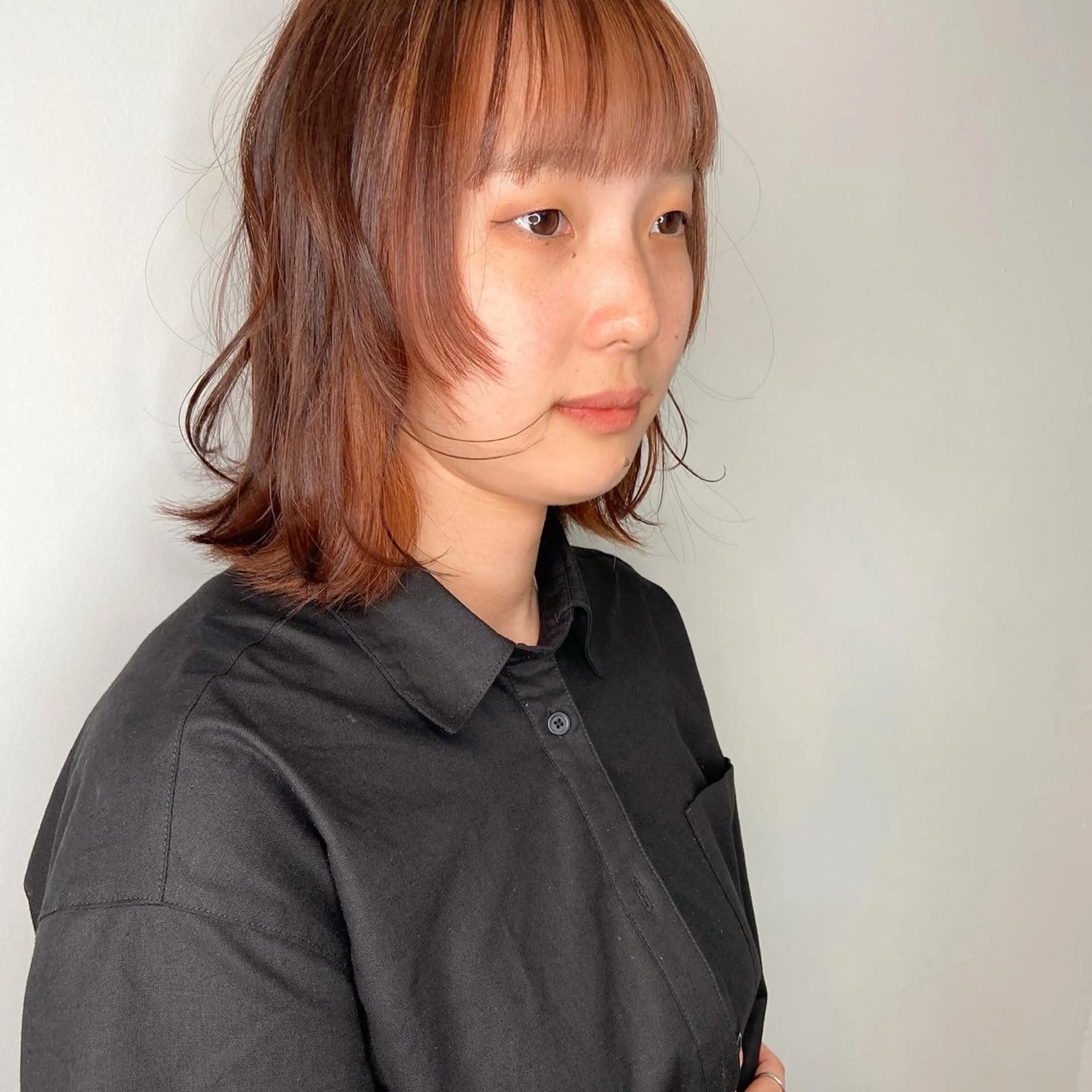 ミディアム カラー ヘアアレンジ 🌼似合わせのプロ 心斎橋/rena🌼のマツエク・マツパデザイン