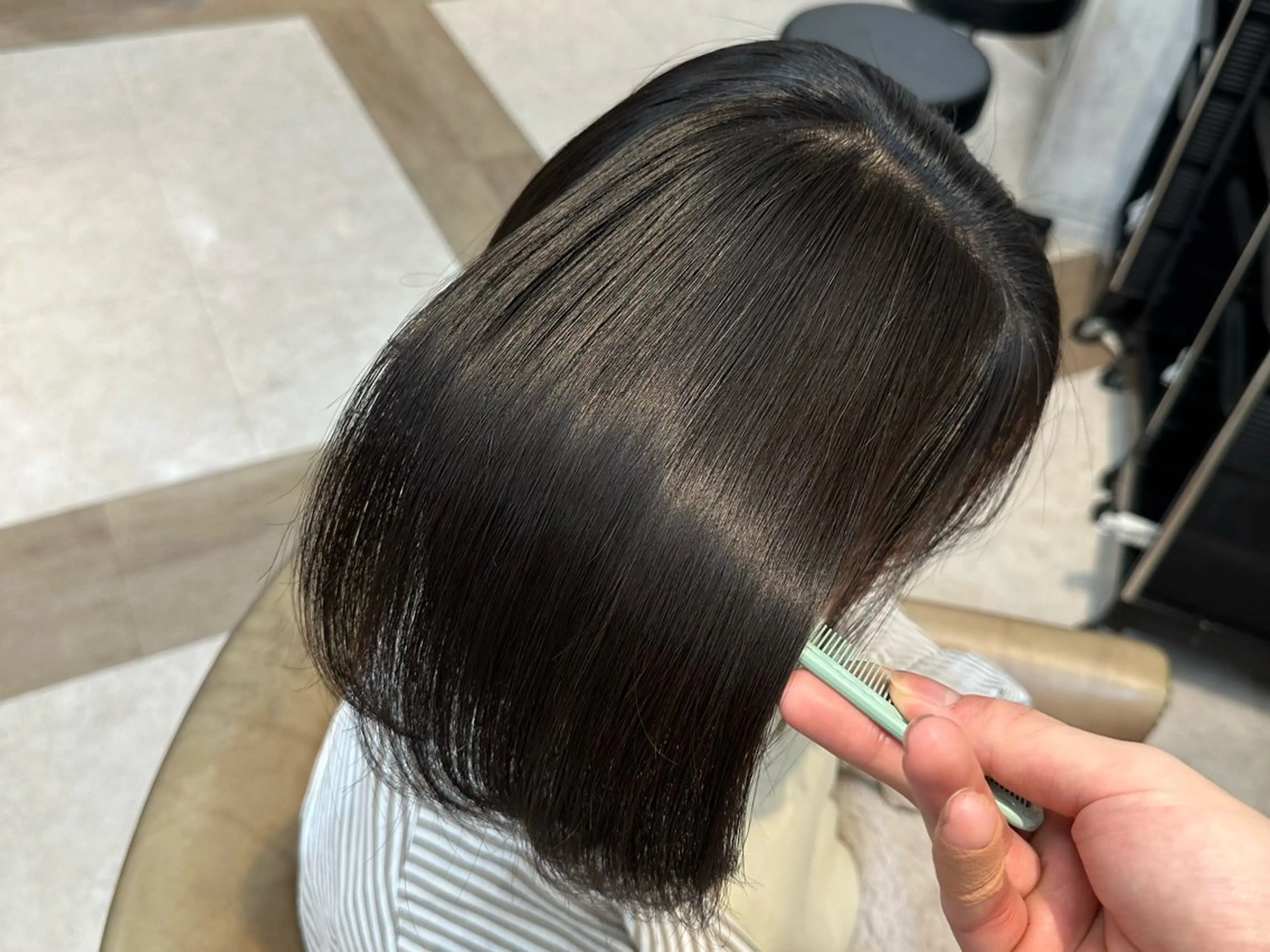 ショート 縮毛矯正 トリートメント 荻野 峻輔/レイヤー /ハッシュ/透明感のヘアスタイル