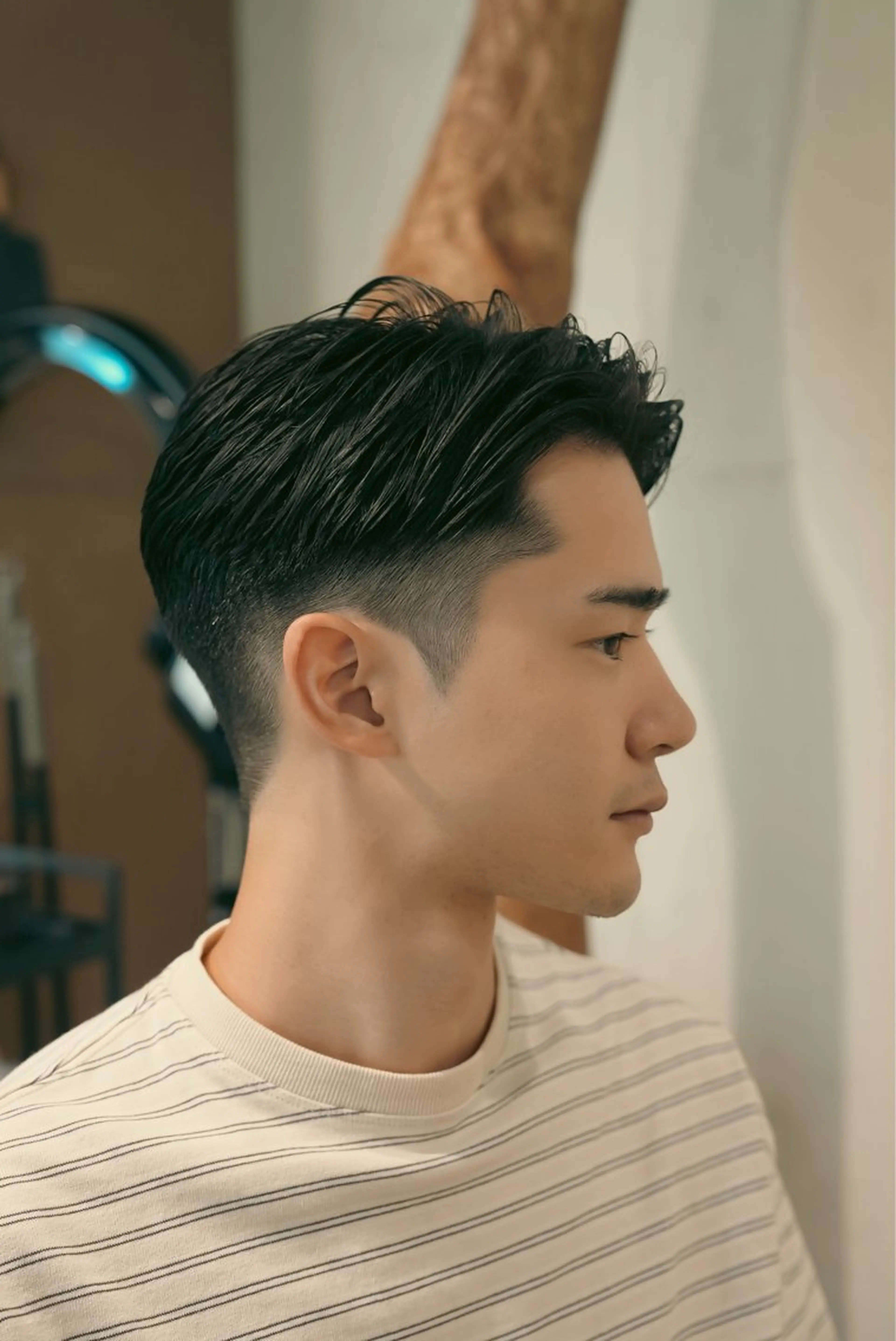 ショート パーマ メンズ メンズパーマ タカキリョウのヘアスタイル