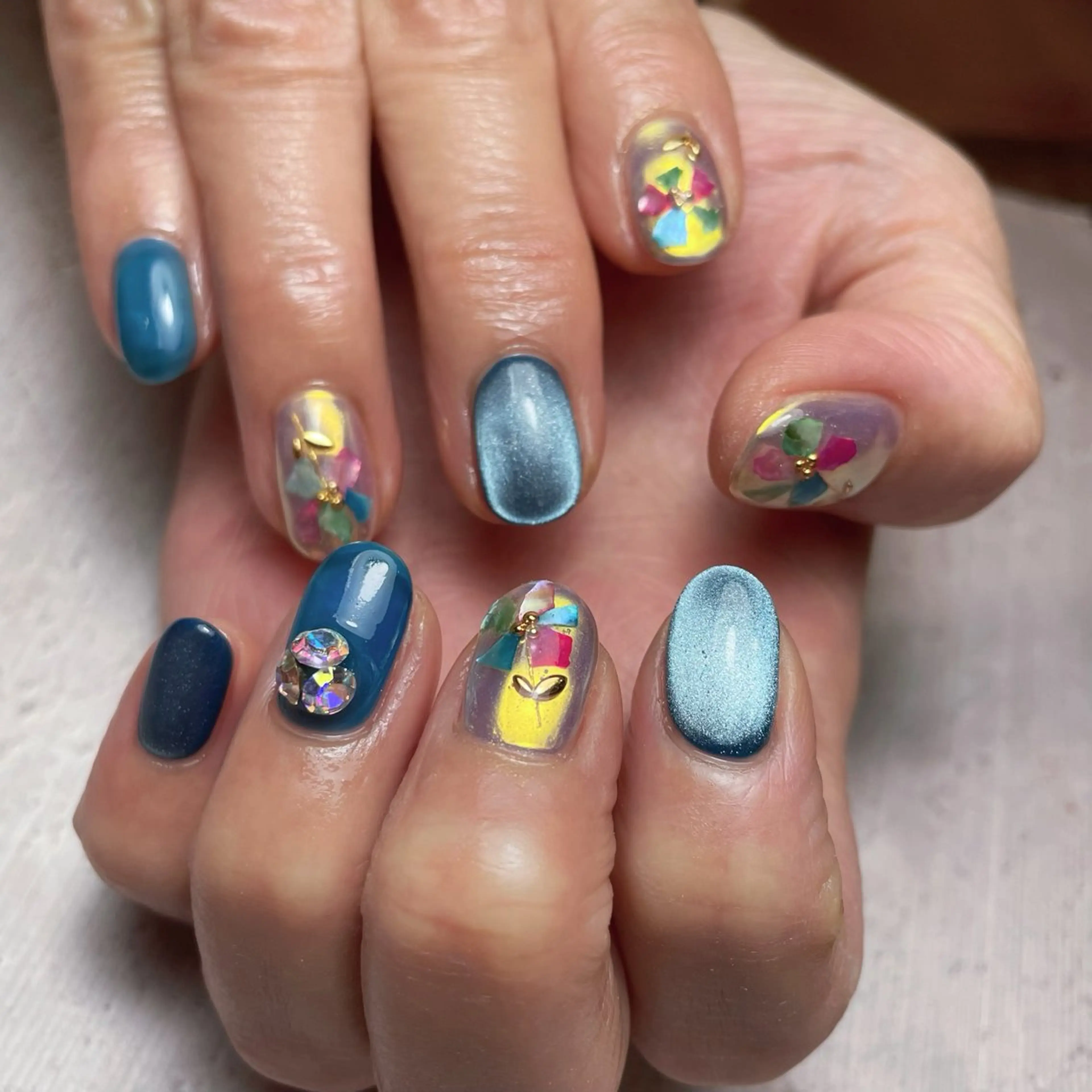 ネイル アートネイル ハンドネイル nail&eyelash mate所属・京都/東向日/桂 ayumiのネイルデザイン