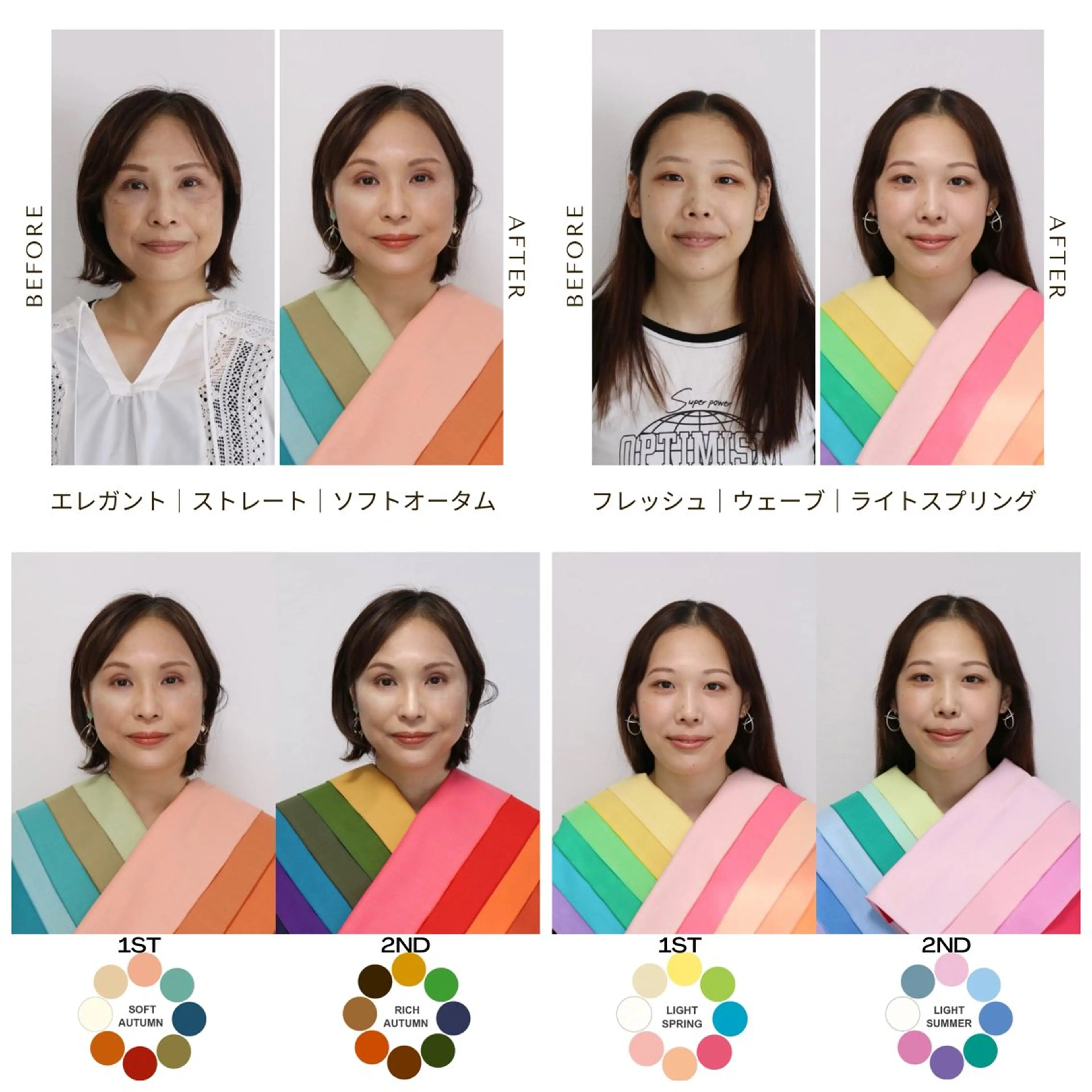 パーソナルカラー診断 骨格診断 顔タイプ診断 Surely シュアリーのその他イメージ