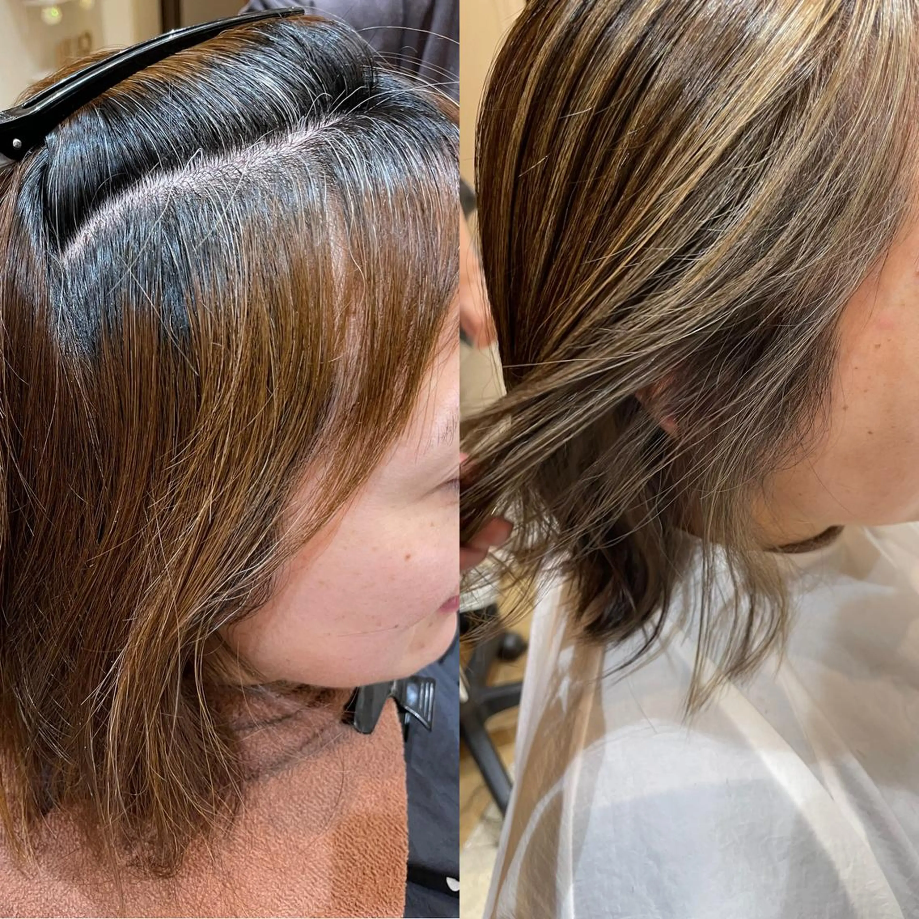 カラー 奈良市／尼ヶ辻 谷川和也のヘアスタイル