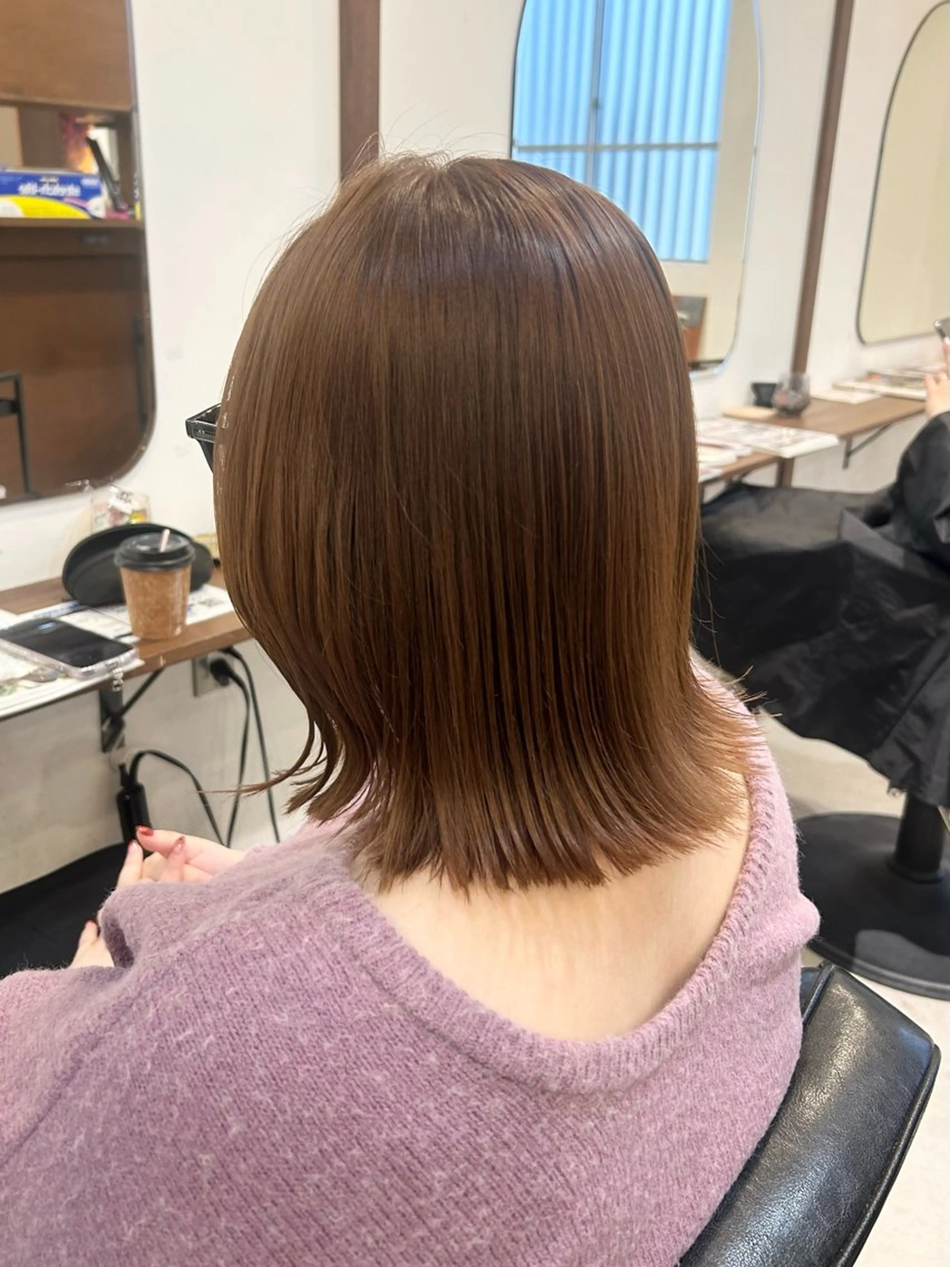 ミディアム カラー イルミナカラー ROUIS/ mioのヘアスタイル