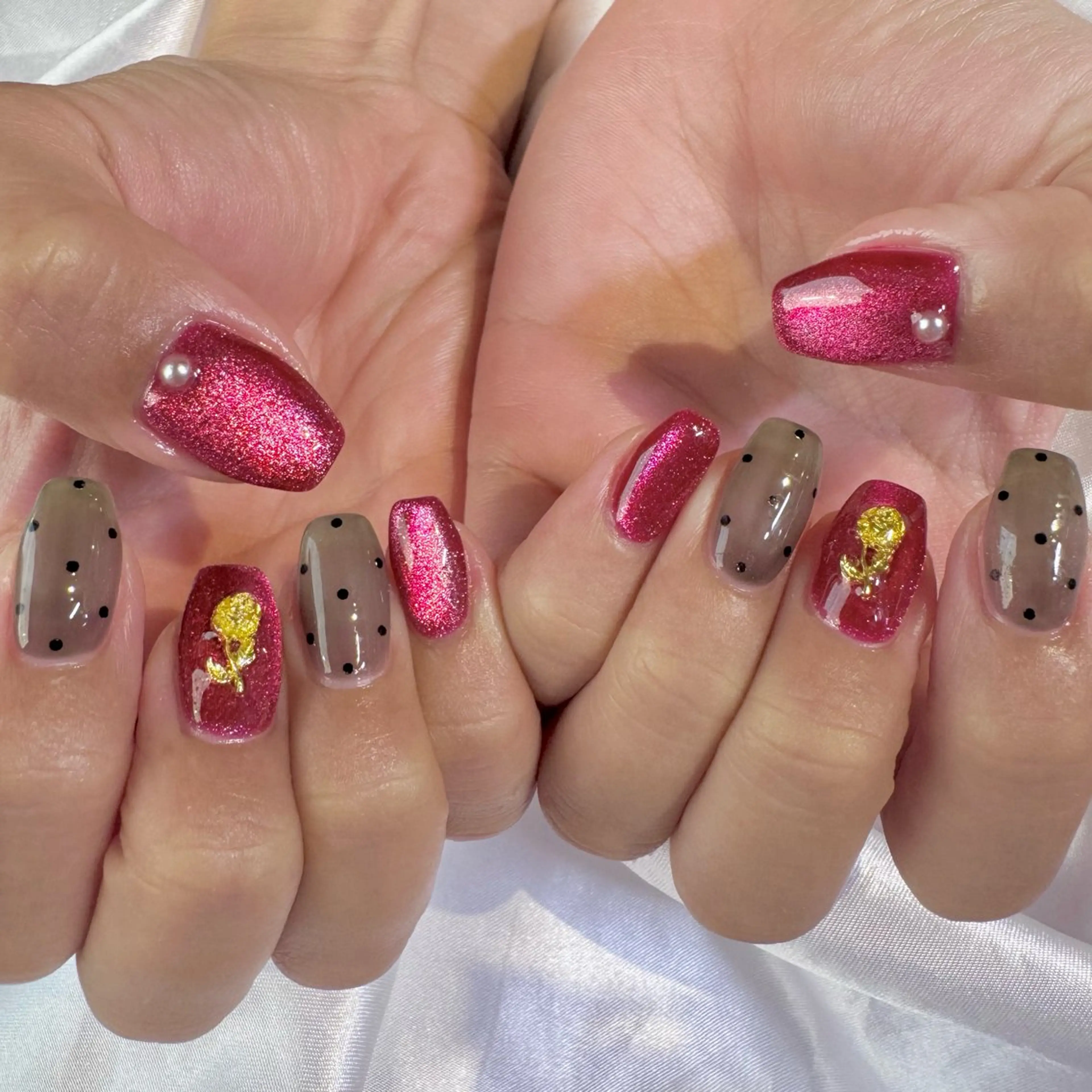 ネイル ハンドネイル nail salon e'mu💐のネイルデザイン