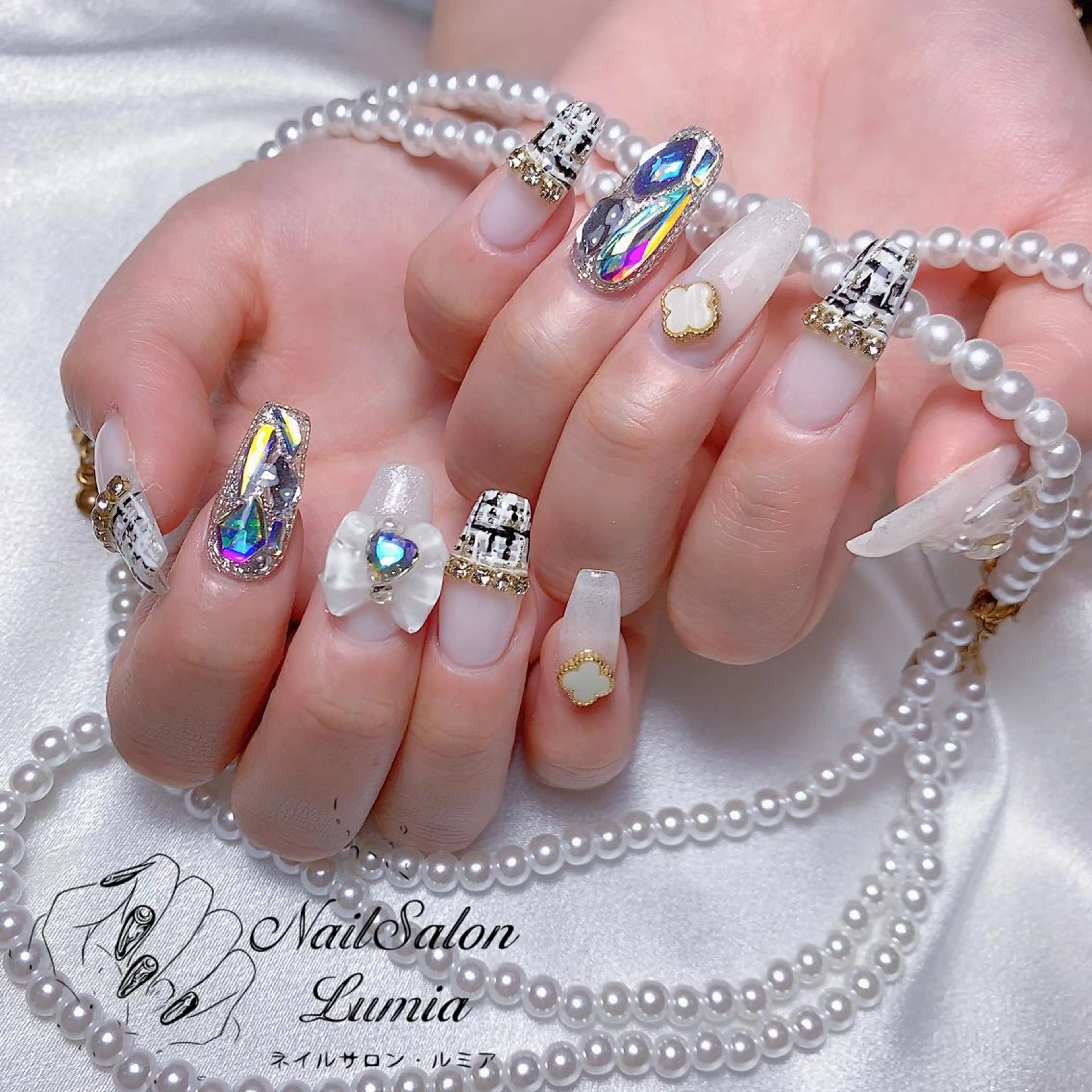 ネイル ハンドネイル ネイルサロン ルミア Lumia 店長のネイルデザイン