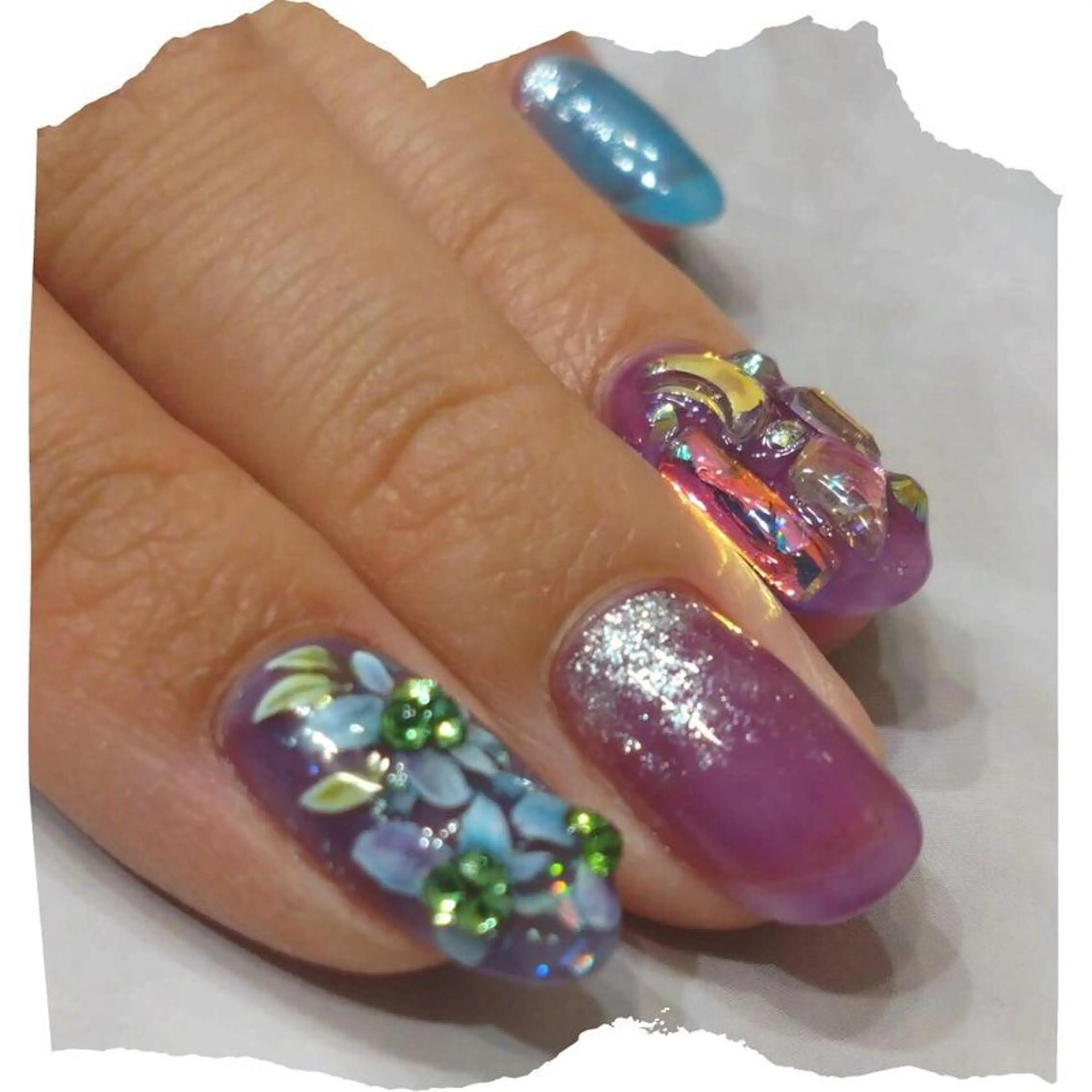 ネイル 大島 七海のネイルデザイン