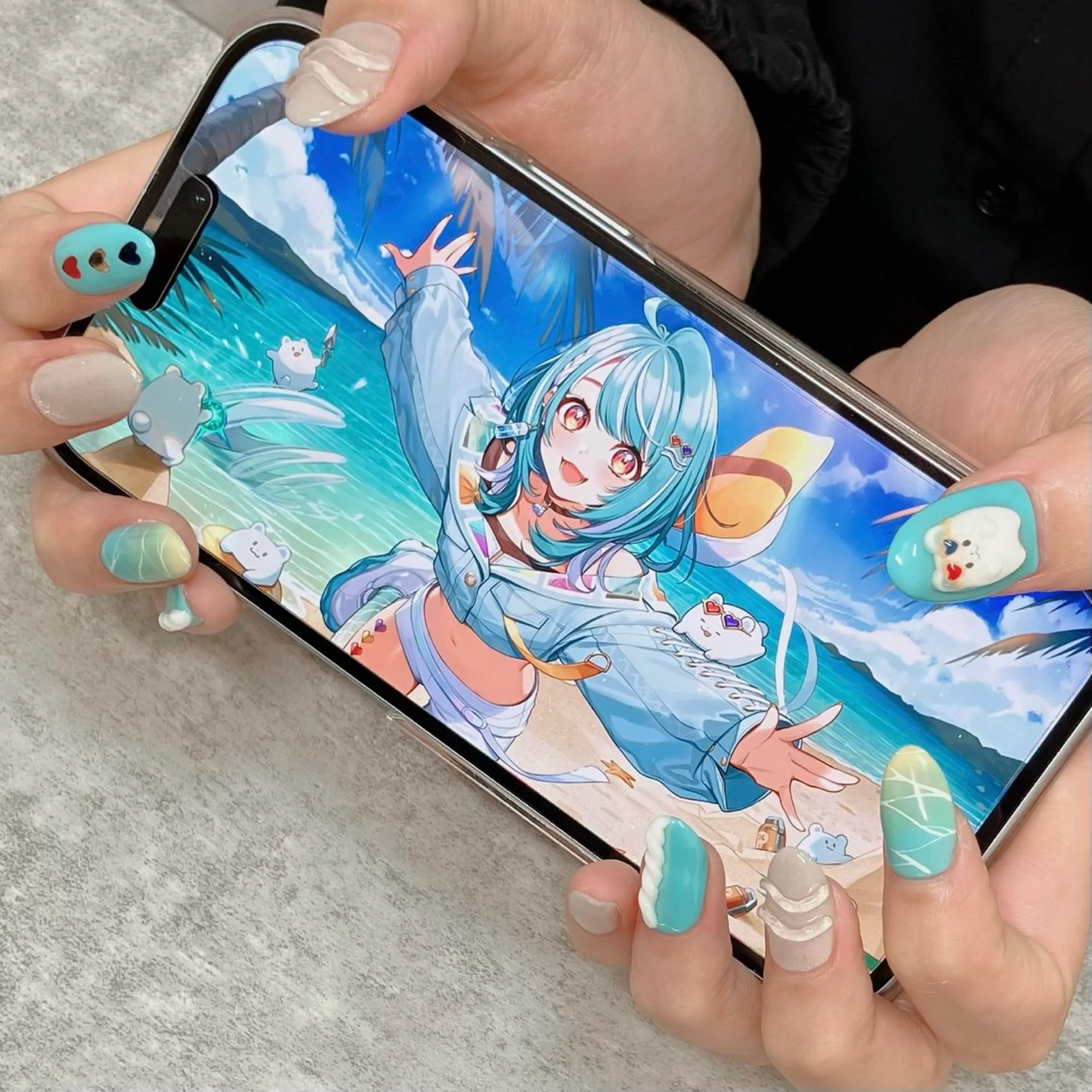 ネイル ハンドネイル ハンドケア haleyume所属・shino🌟 痛ネイルのネイルデザイン