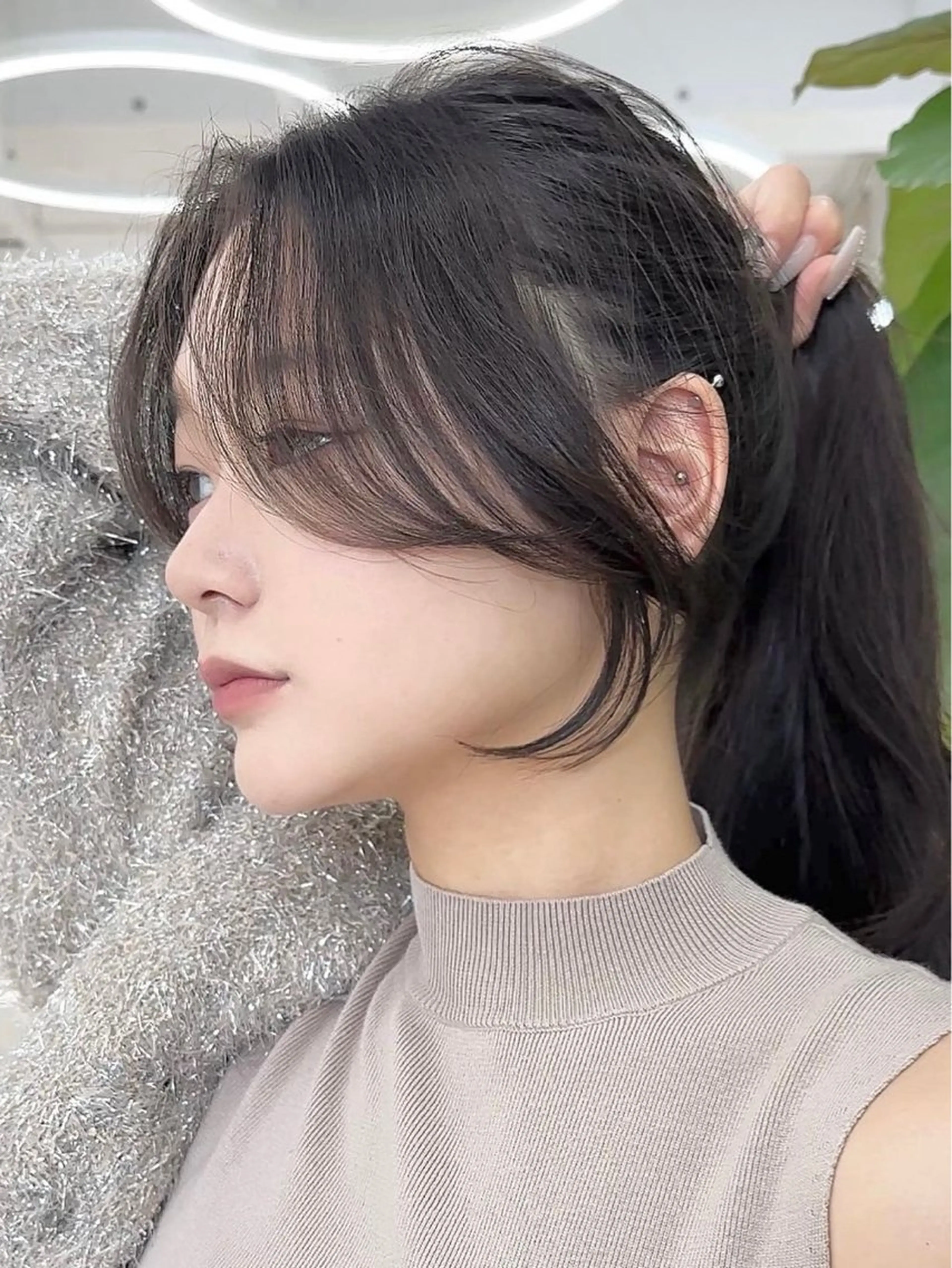 ロング カラー VIEW EHIME 齋藤  あつきのヘアスタイル