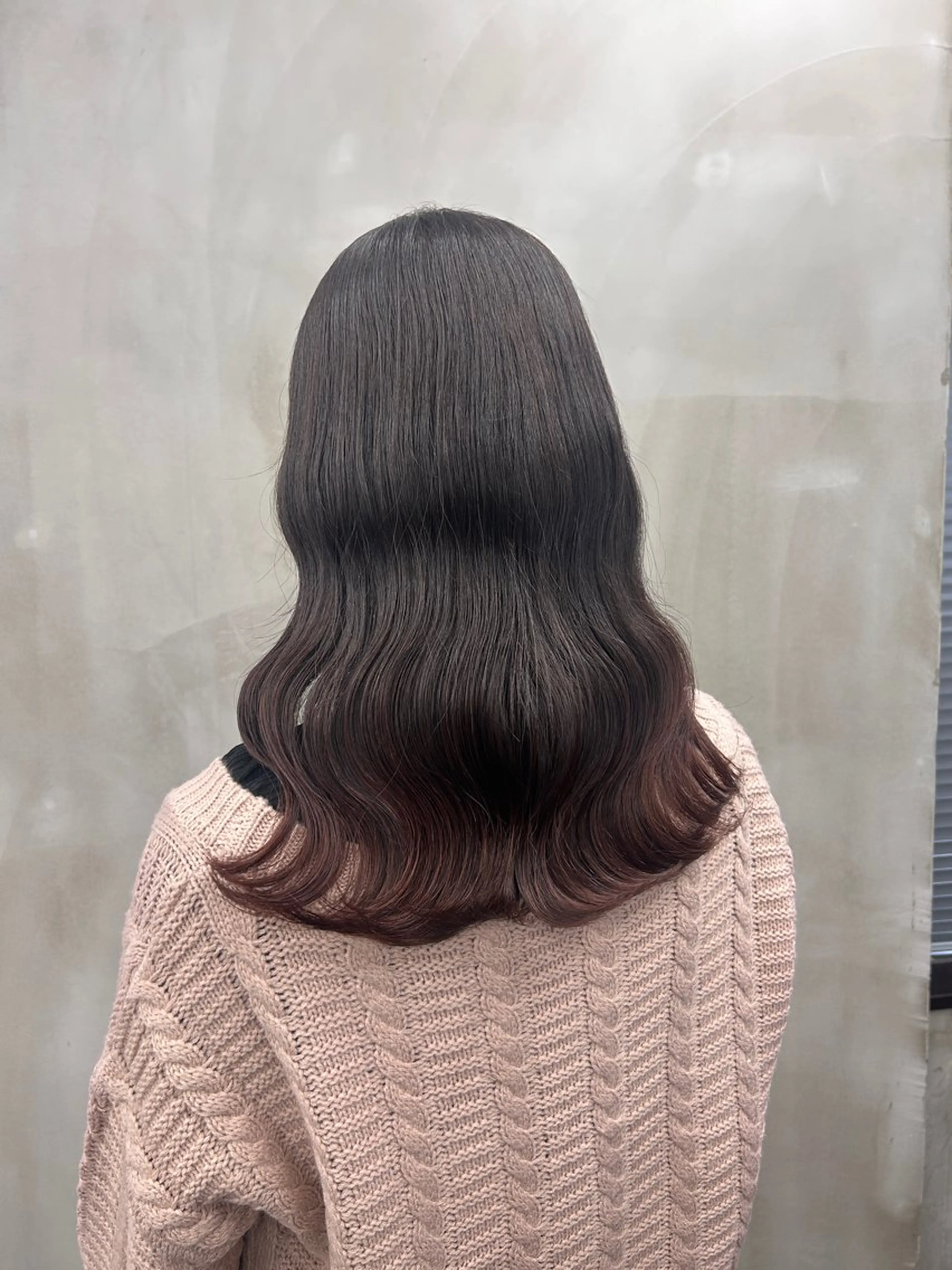 セミロング 透明感 艶カラー/ Anna ʚ🎀ɞのヘアスタイル