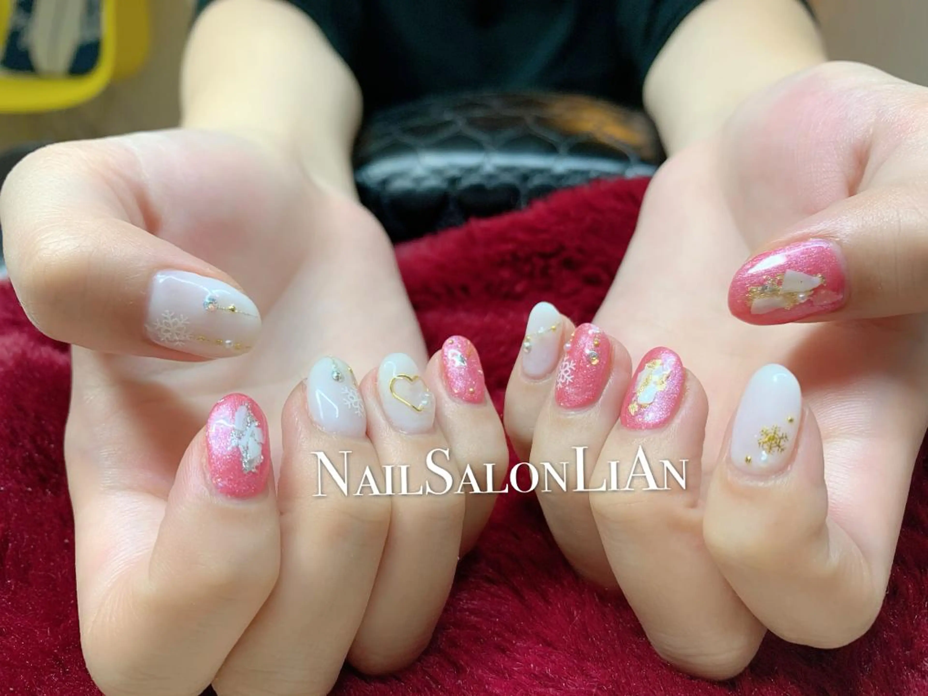 ネイル 持ち込み ハンドネイル NailSalon LiAnのネイルデザイン