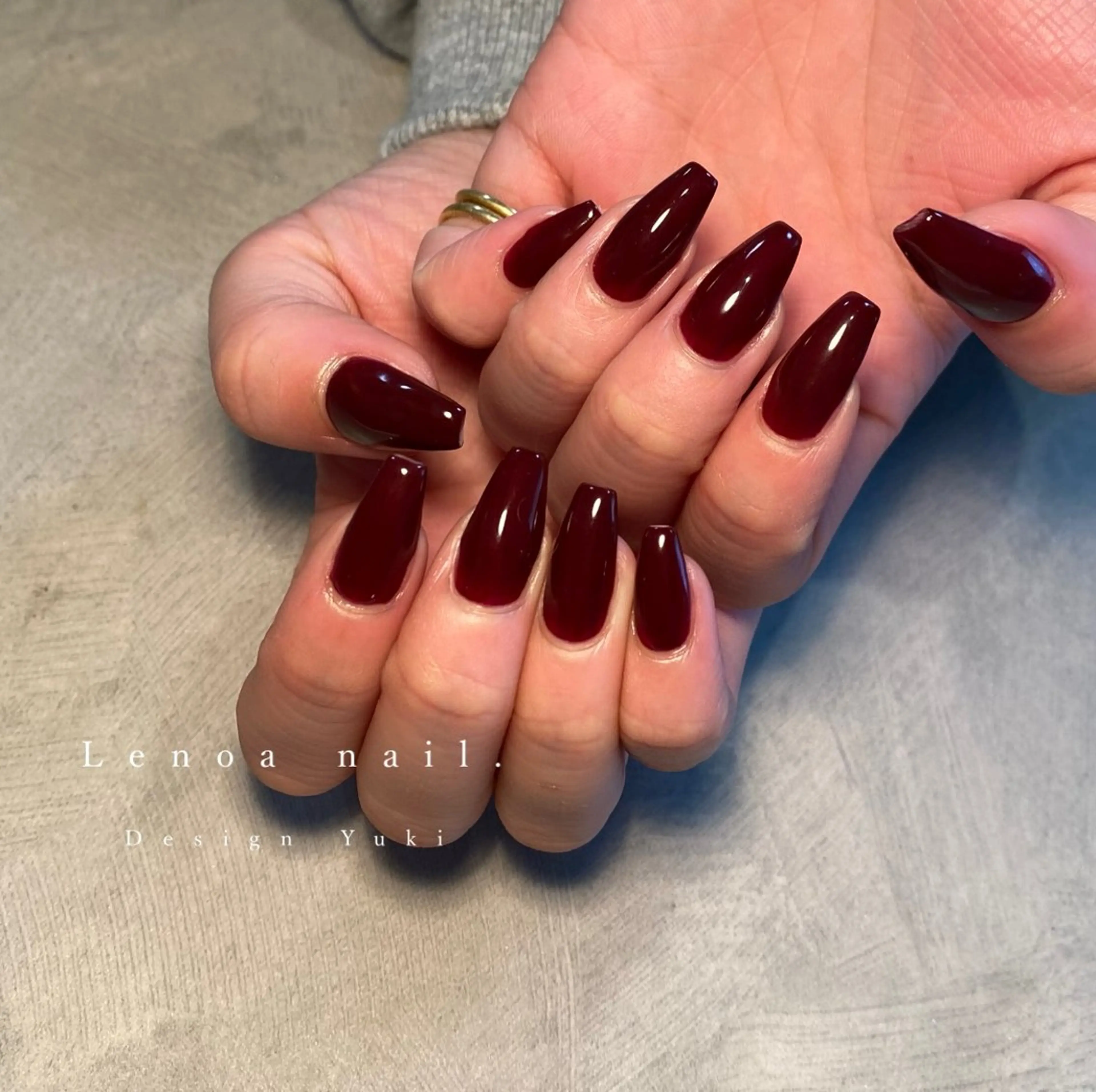ネイル ハンドネイル Lenoa Yukiのネイルデザイン