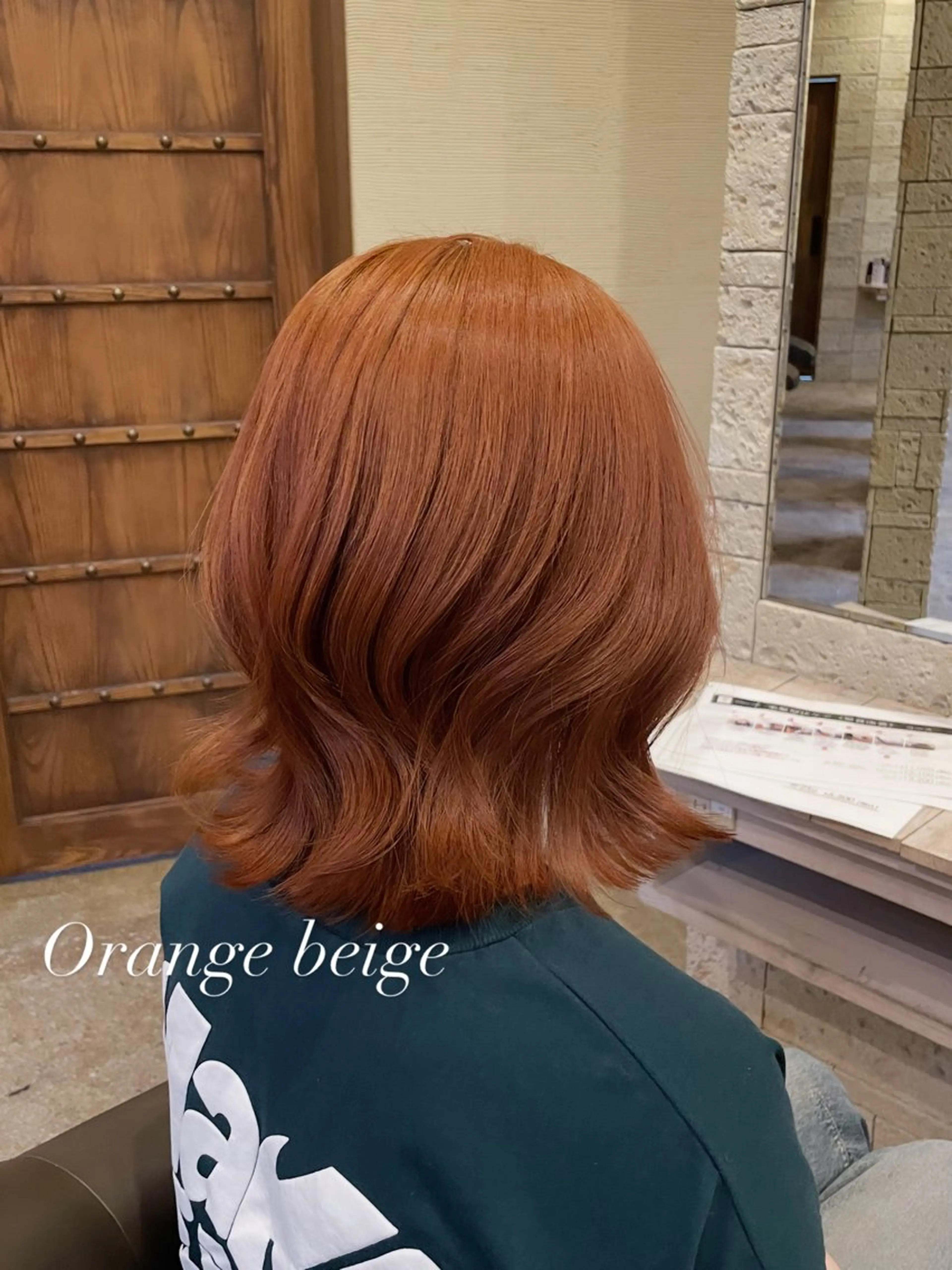 ミディアム カット ヘアカラー 木村 一葵のヘアスタイル