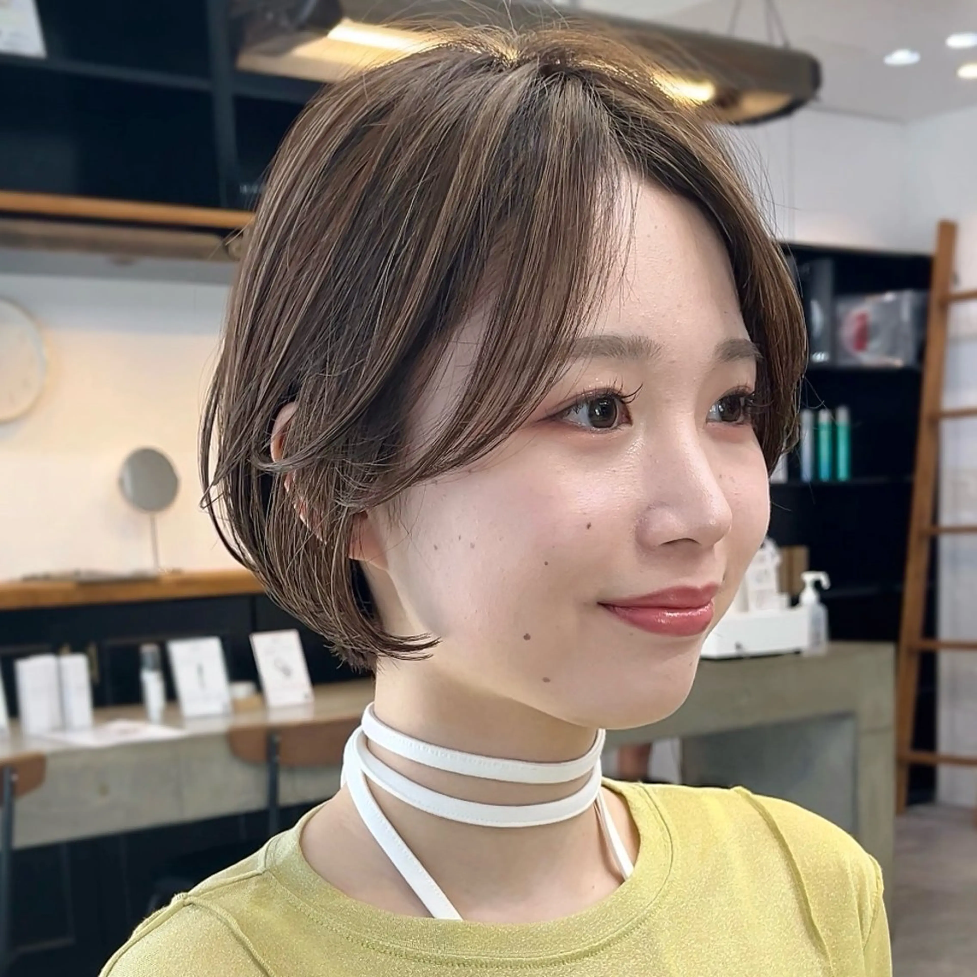ショート カラー ショートボブ 丸みショート ボブ ショートヘア 🌟ショートボブ特化 美容師🌟ジョセフのヘアスタイル