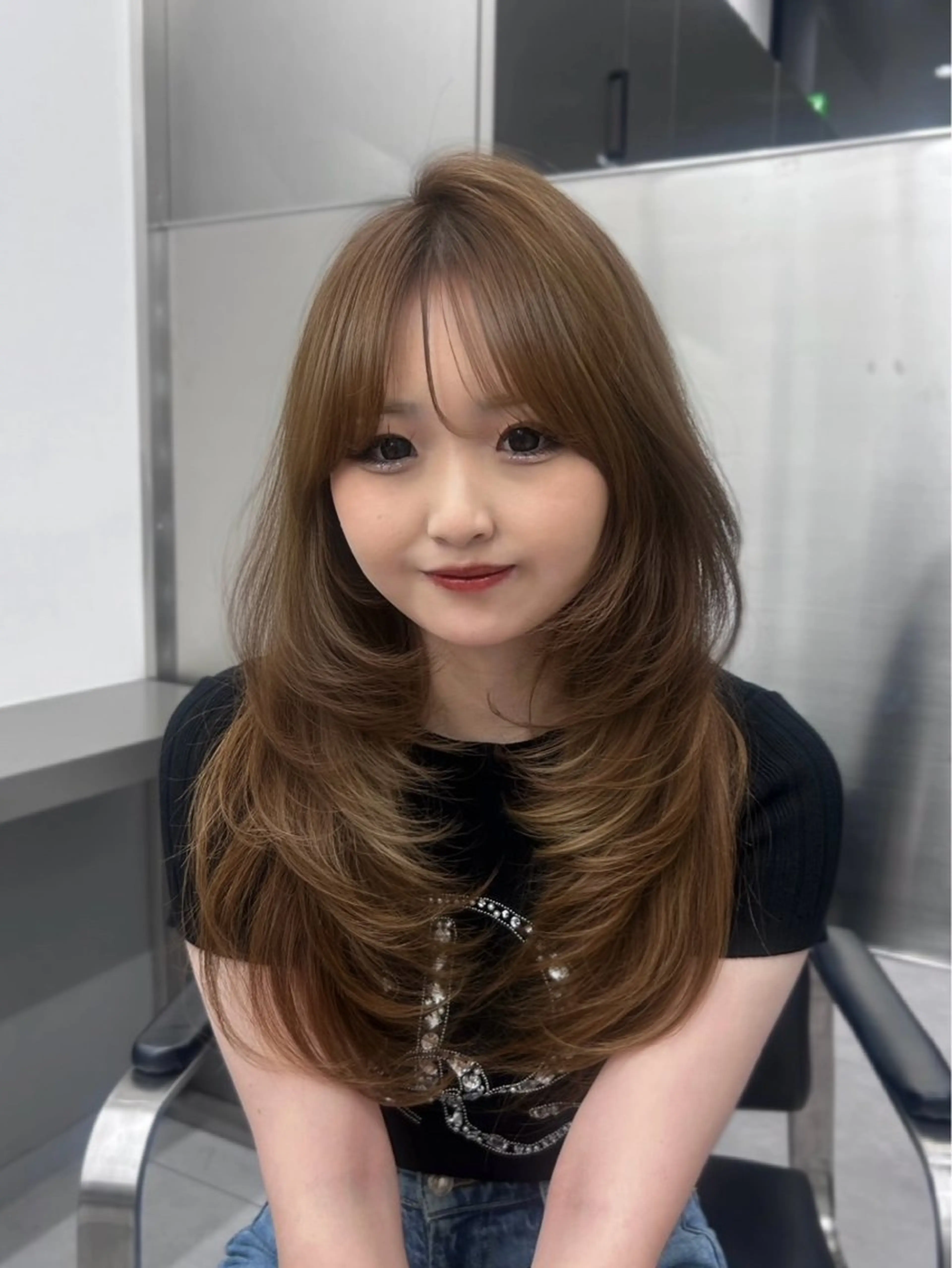 ロング レイヤーカット 大人レイヤー/艶美髪 🇺🇸TOMONAのヘアスタイル