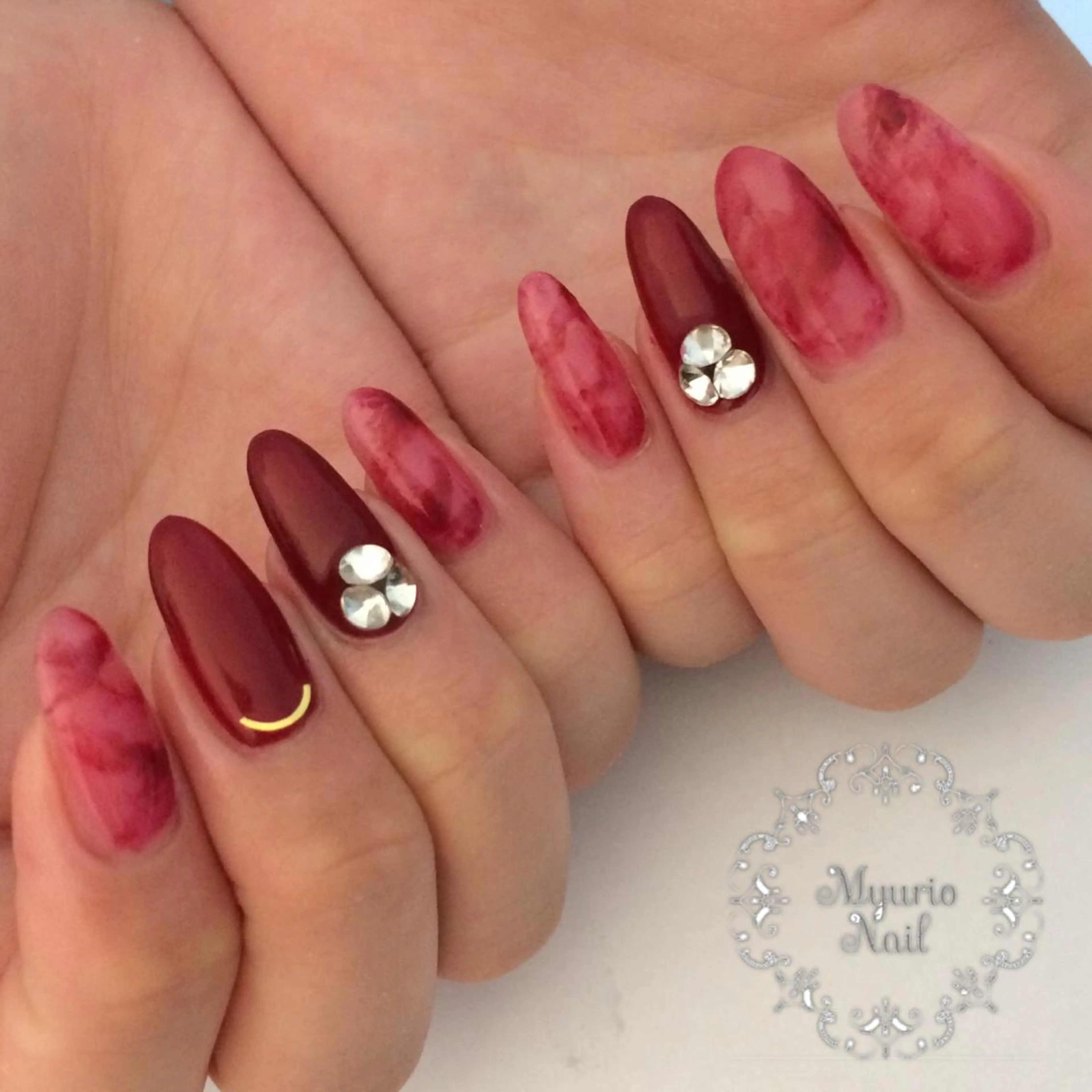 ネイル Sympa 𝓜iwako🐰ᩚのネイルデザイン