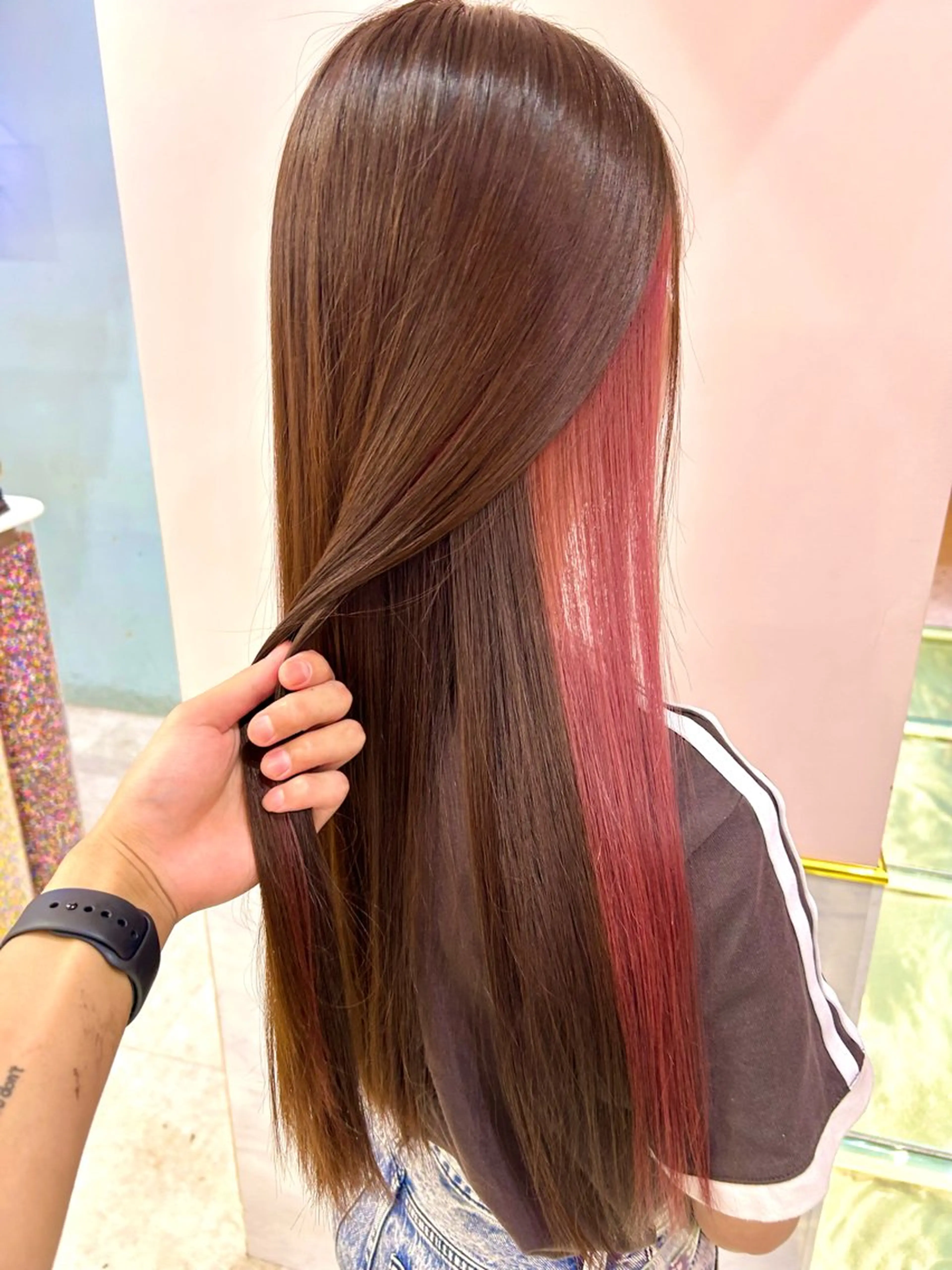 ロング カラー ヘアカラー トリートメント レイン🌏🌱 似合わせ/ハイトーンのヘアスタイル