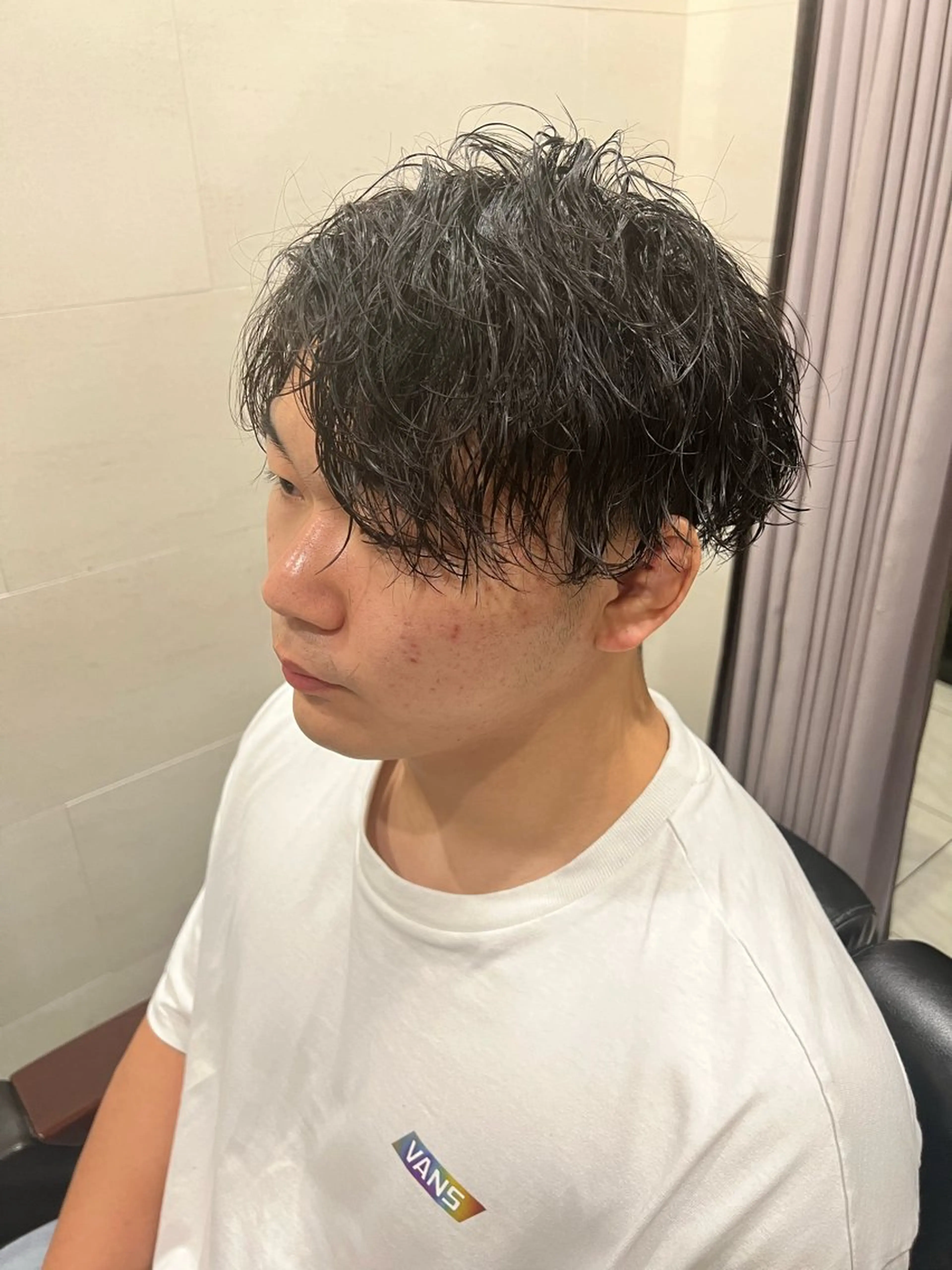 ミディアム パーマ メンズ ブライダルエステ🪽 ミレイの眉毛・アイブロウイメージ