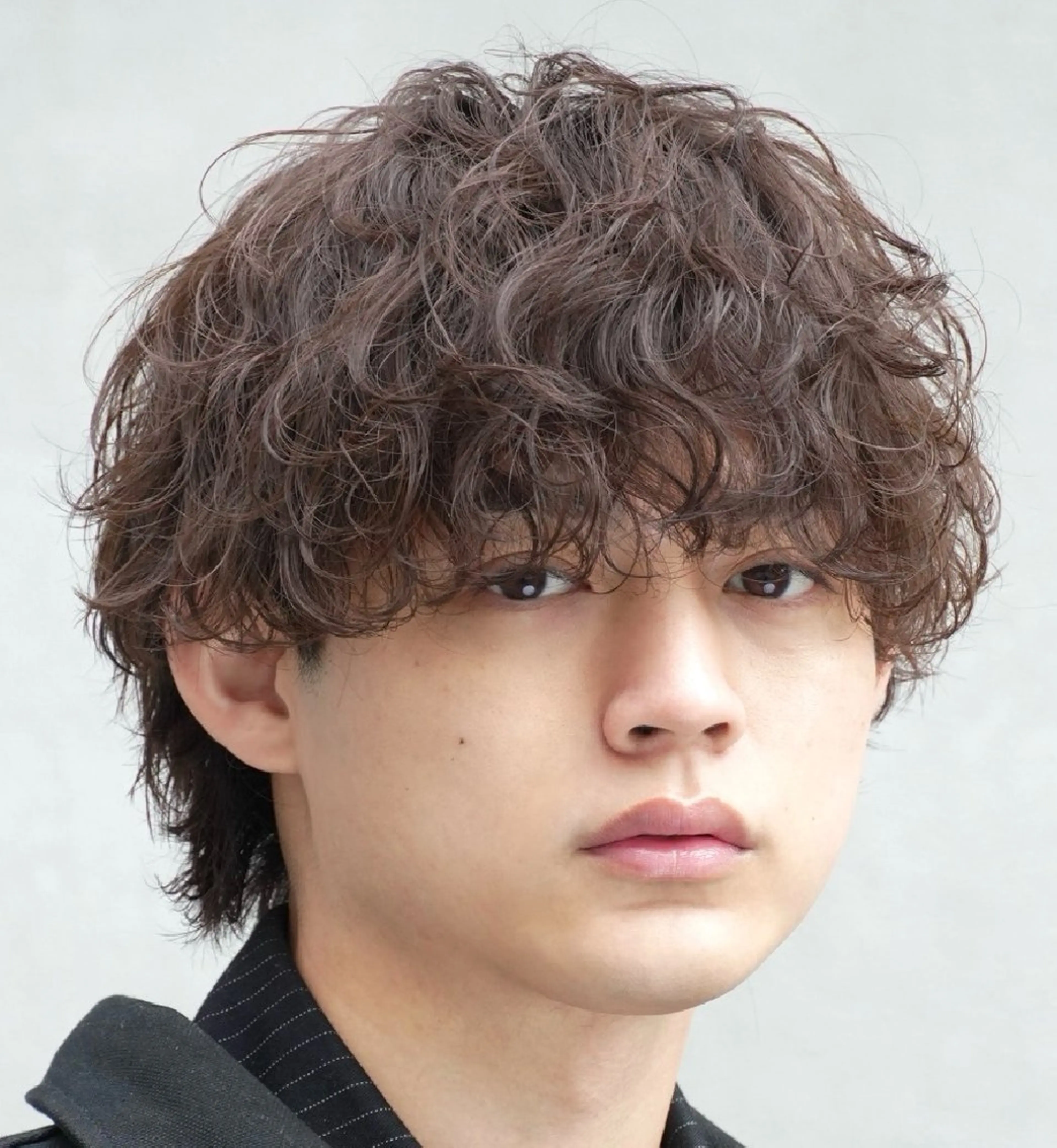 パーマ メンズ センターパート マッシュ メンズパーマ プードルパーマ メンズツイストパーマ カット パーマ トリートメント 仙台波巻きパーマ/ fifth/遠藤楓雅のヘアスタイル