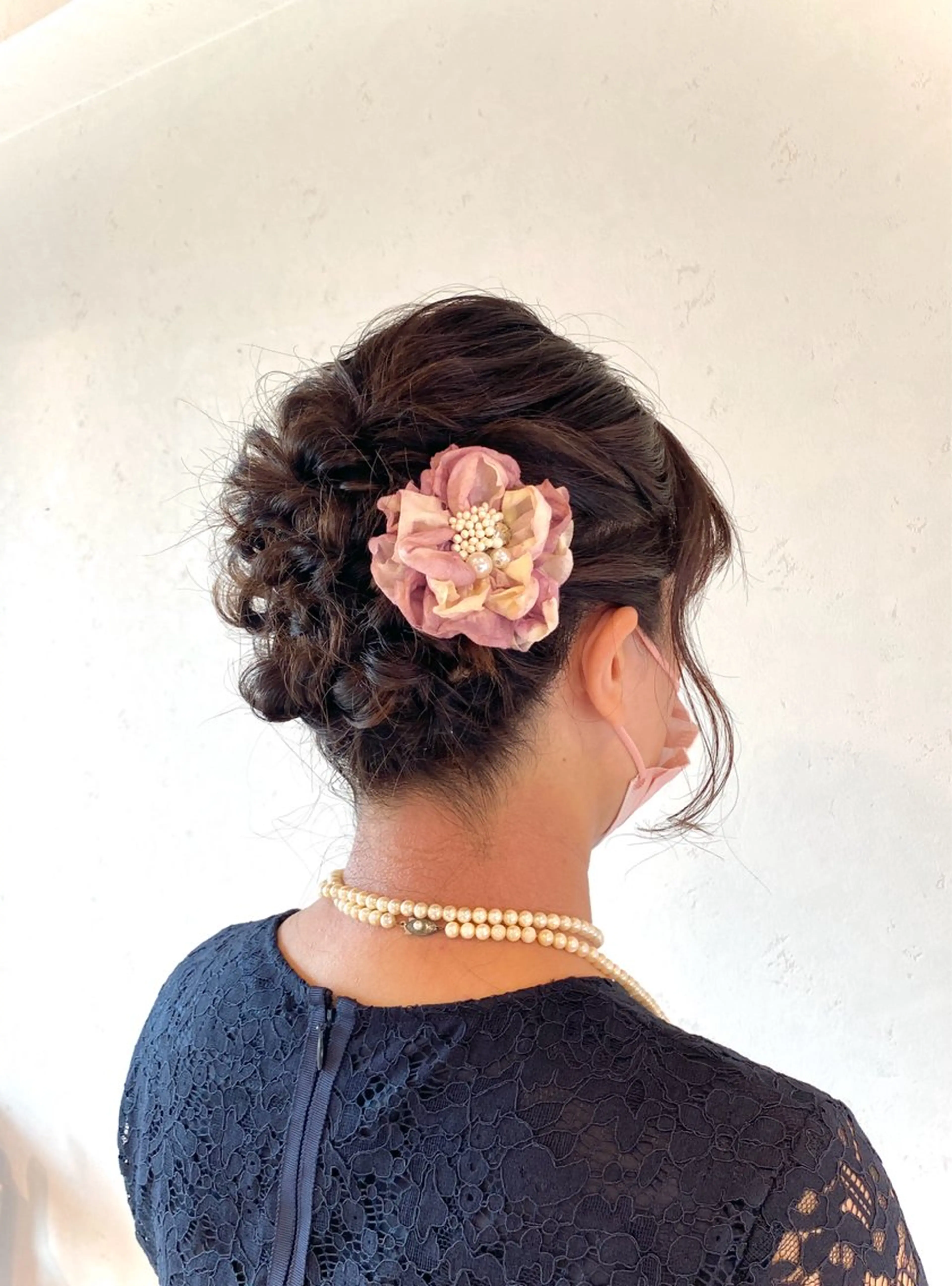ヘアアレンジ 酸性ストレート/ブリ ーチなしWカラー河本のヘアスタイル