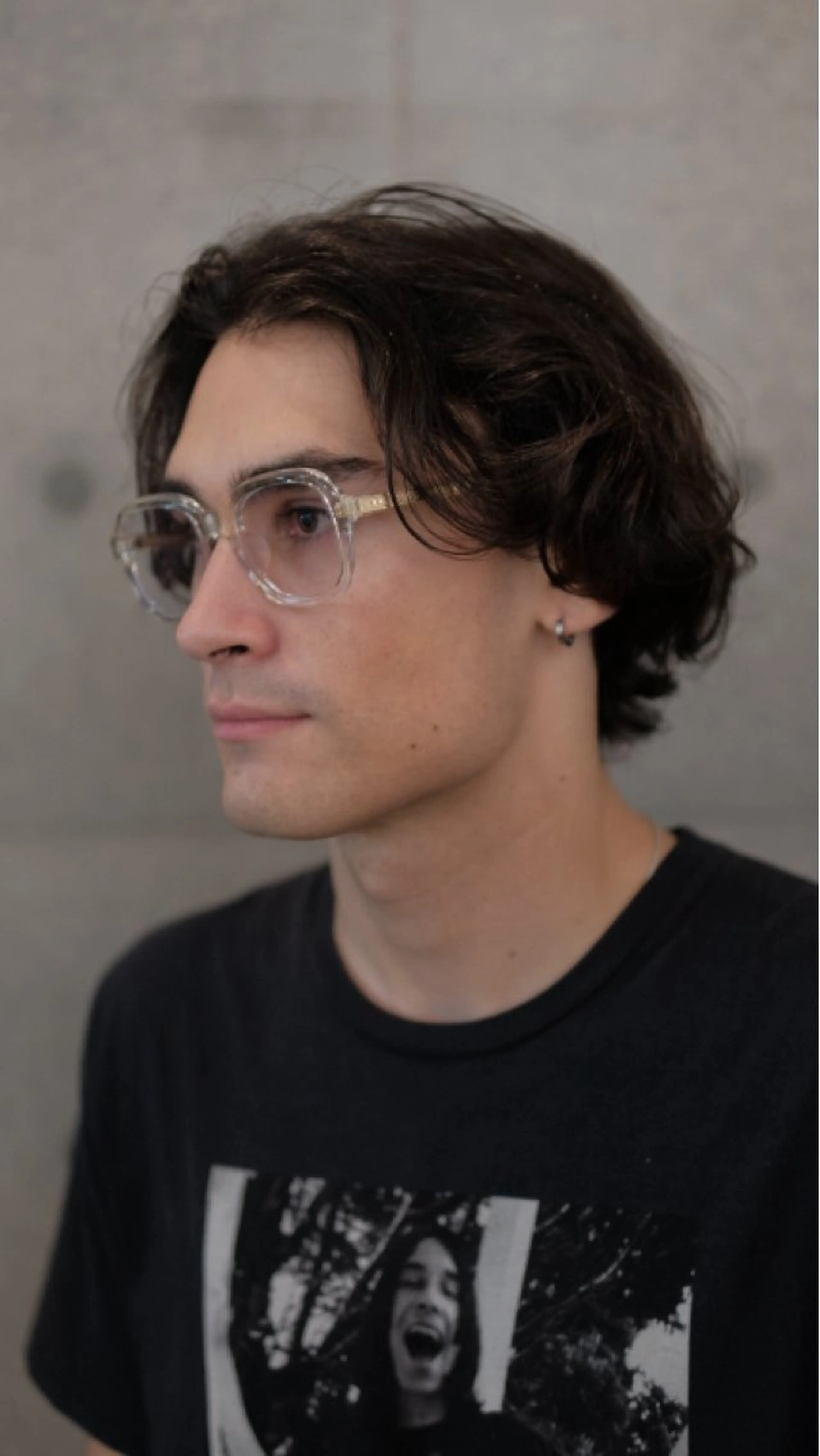 ミディアム カット Door所属・大 Daiのヘアスタイル