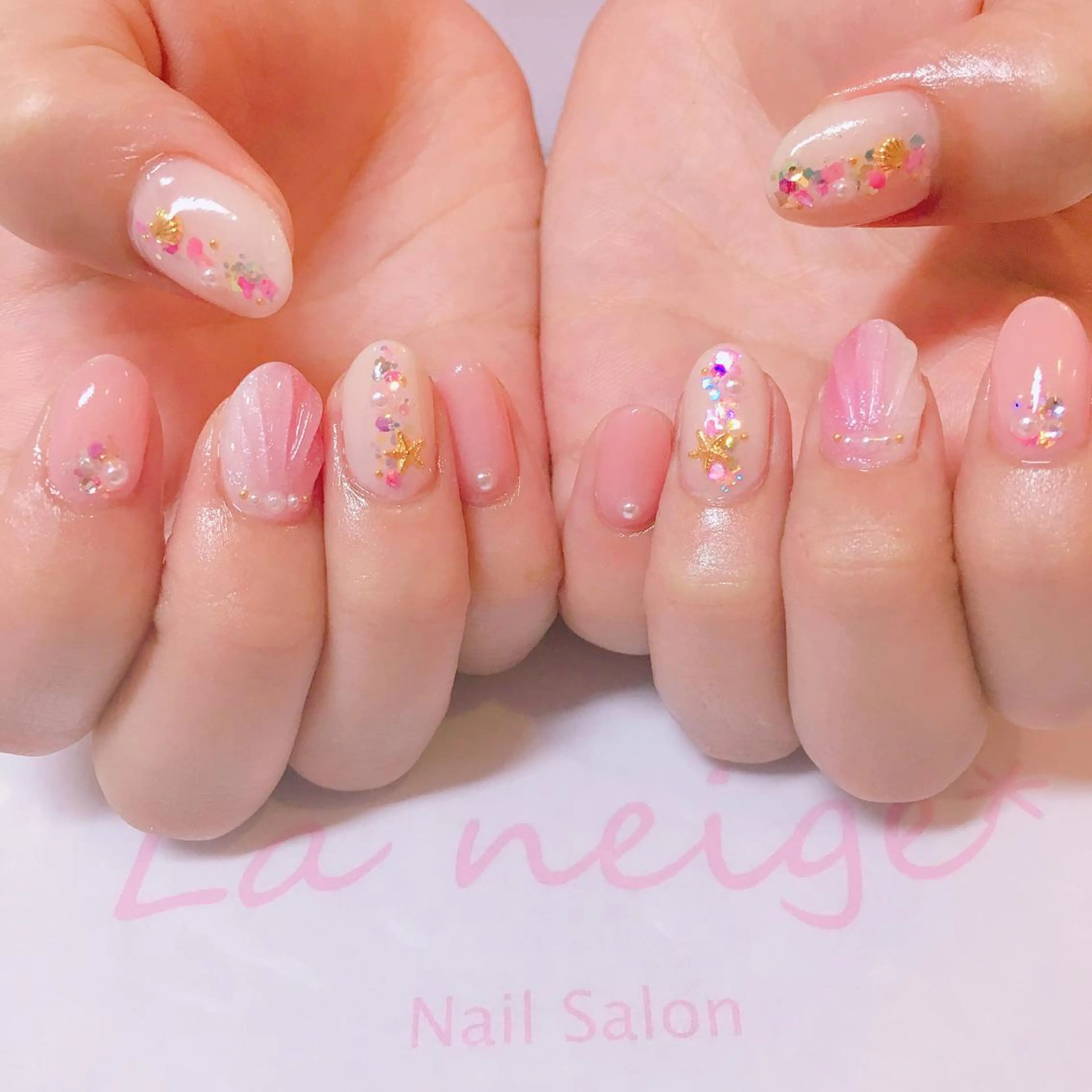 ネイル La neige* yuki 🐩🌙のネイルデザイン