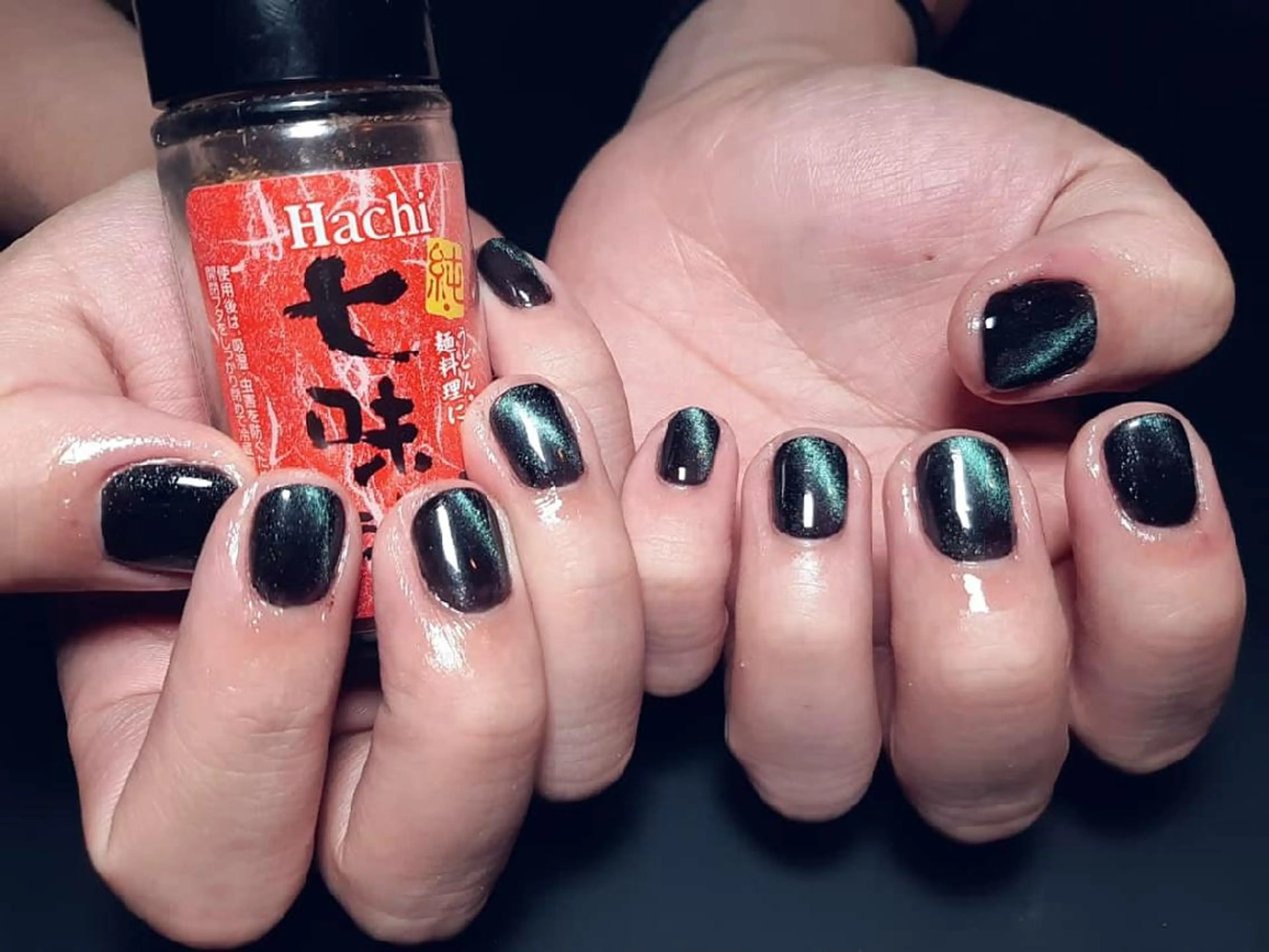 ネイル メンズ ジェルネイル マグネットネイル メンズネイル Nail Salon L'arc所属・💊大阪/心斎橋 moni🧠のネイルデザイン