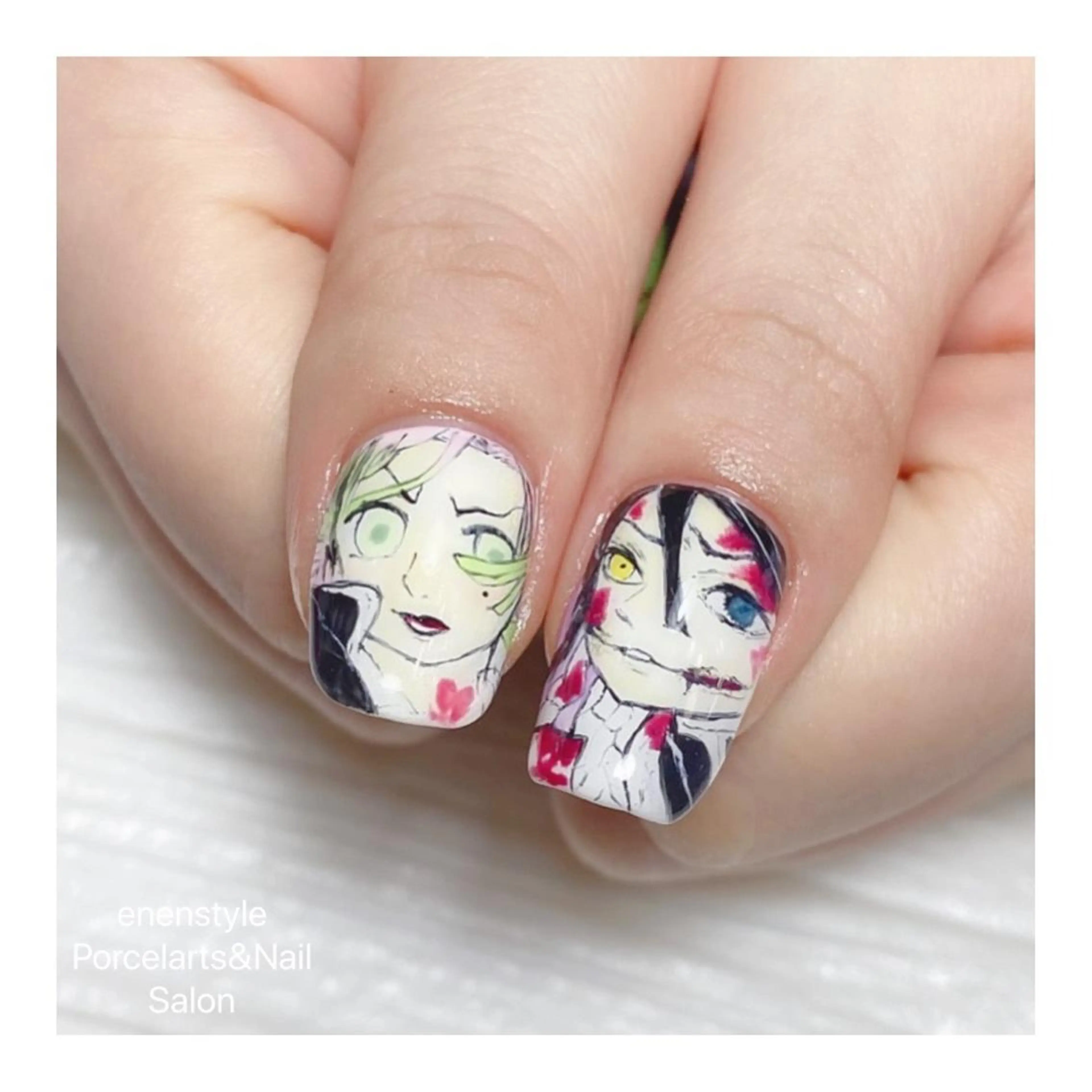 ミディアム ネイル 👑enen style👑のネイルデザイン