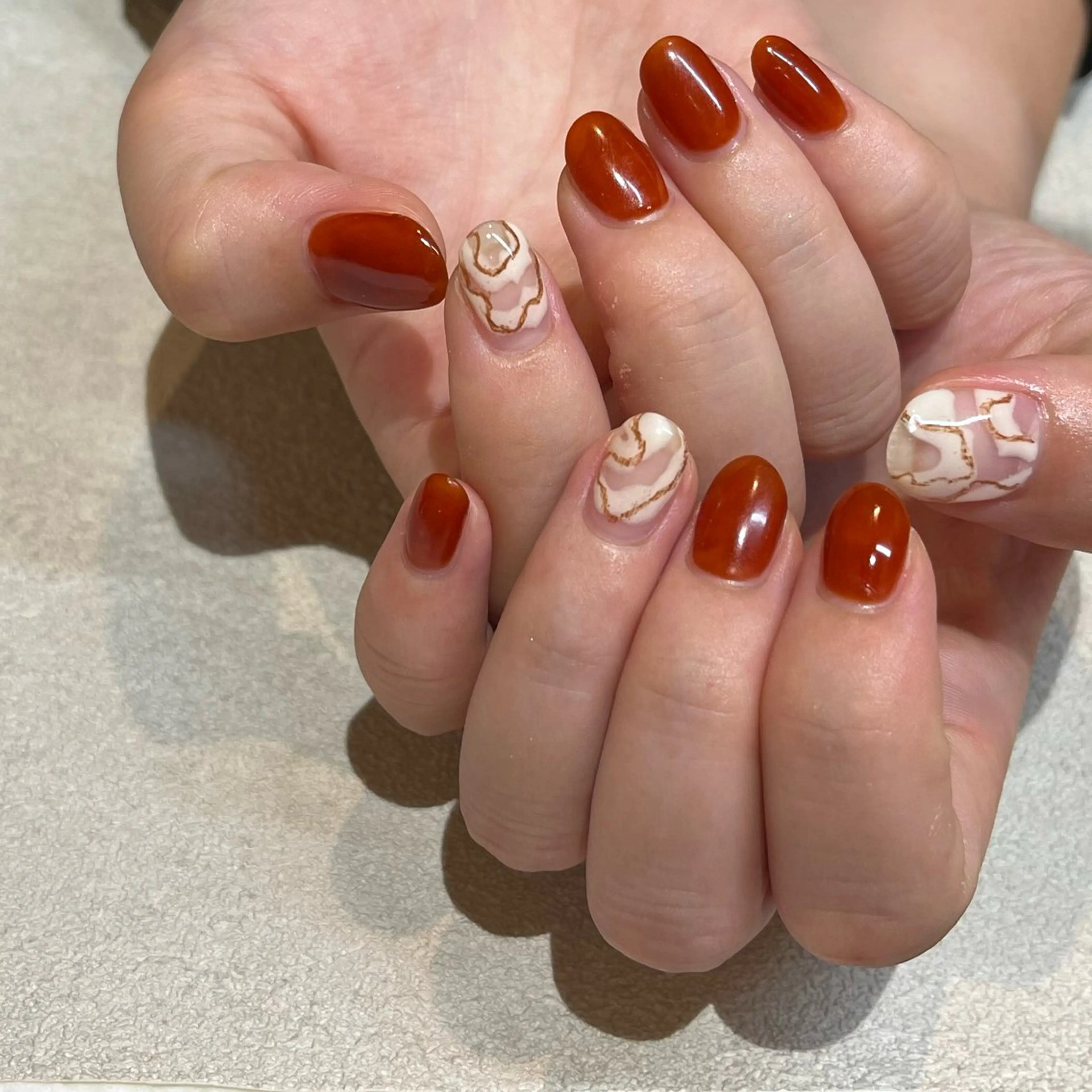 ネイル 米倉 五織のネイルデザイン