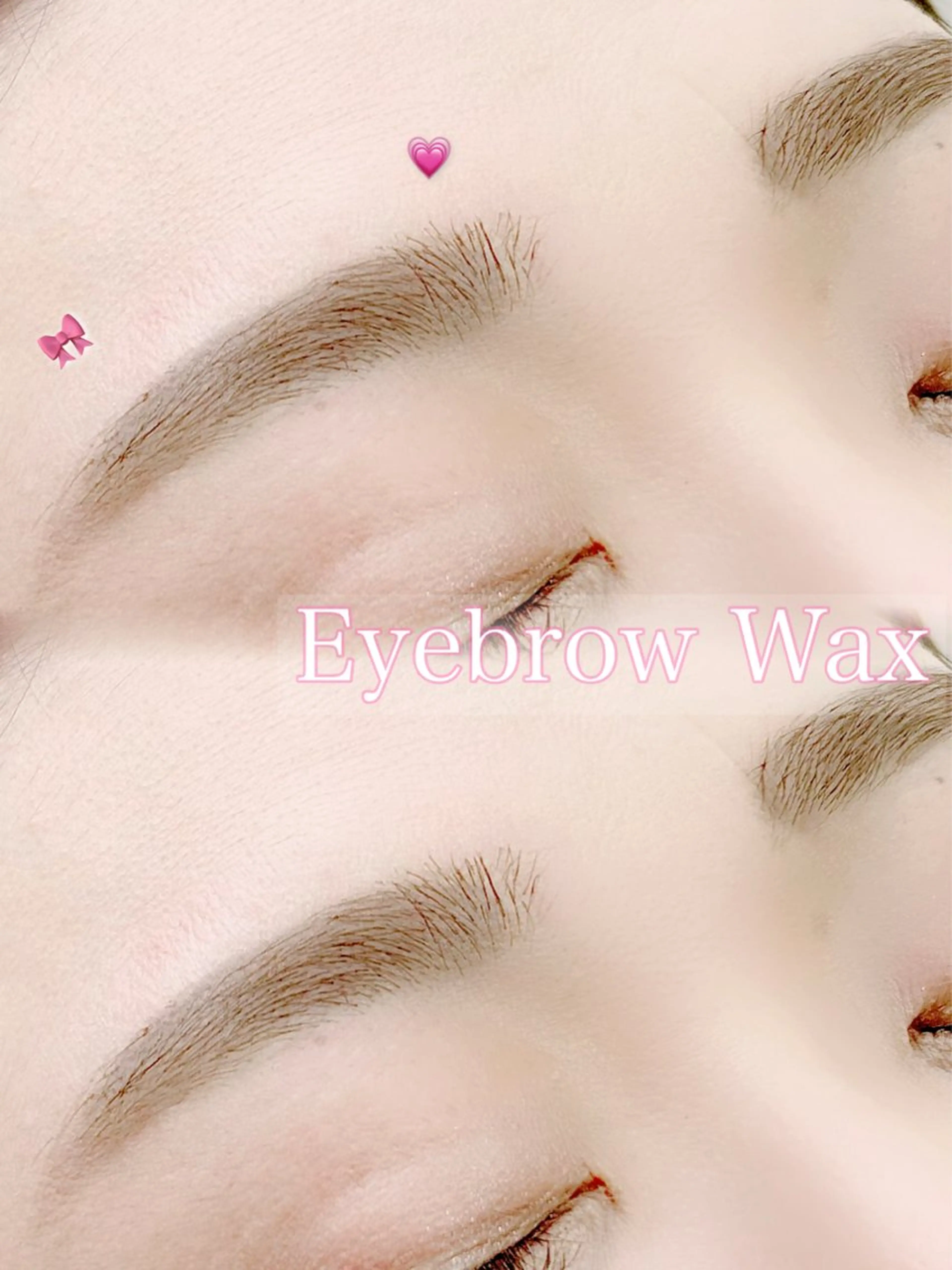 アイブロウ 眉毛ワックス脱毛 memoto あびこ🍫のマツエク・マツパデザイン