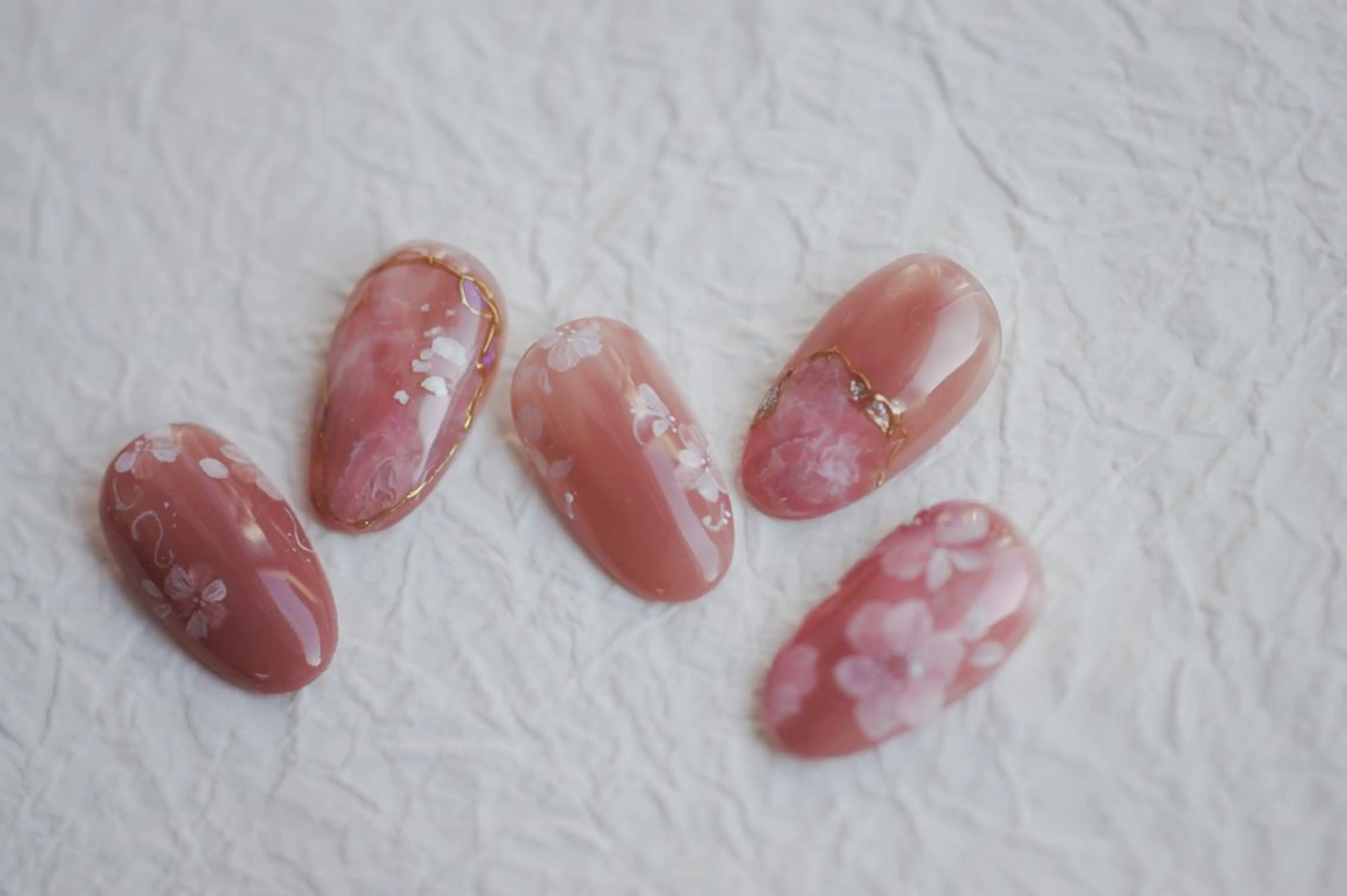 ネイル フラワーネイル nails muu まゆのネイルデザイン