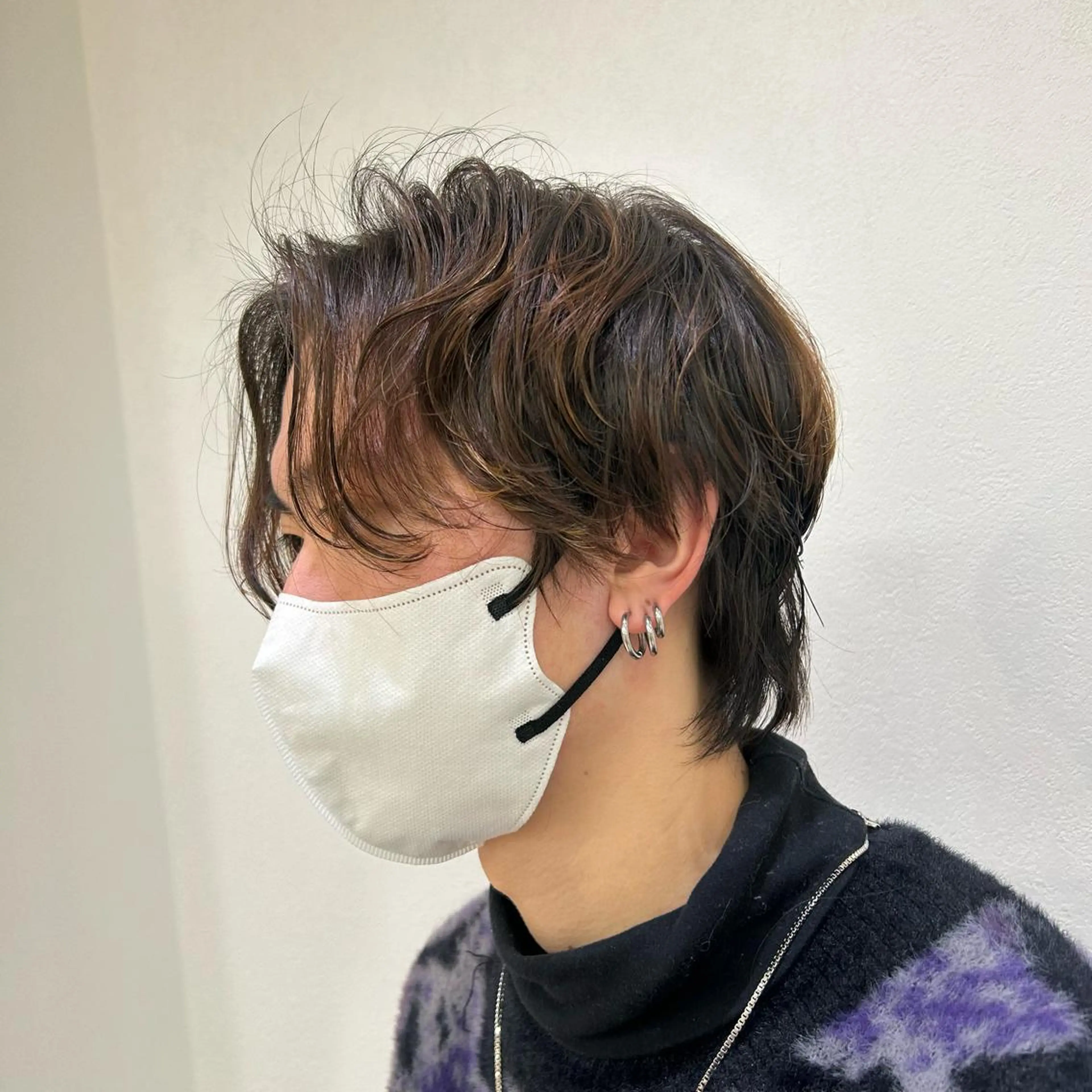 パーマ メンズ 韓国メンズ特化 パーマSatskiのヘアスタイル