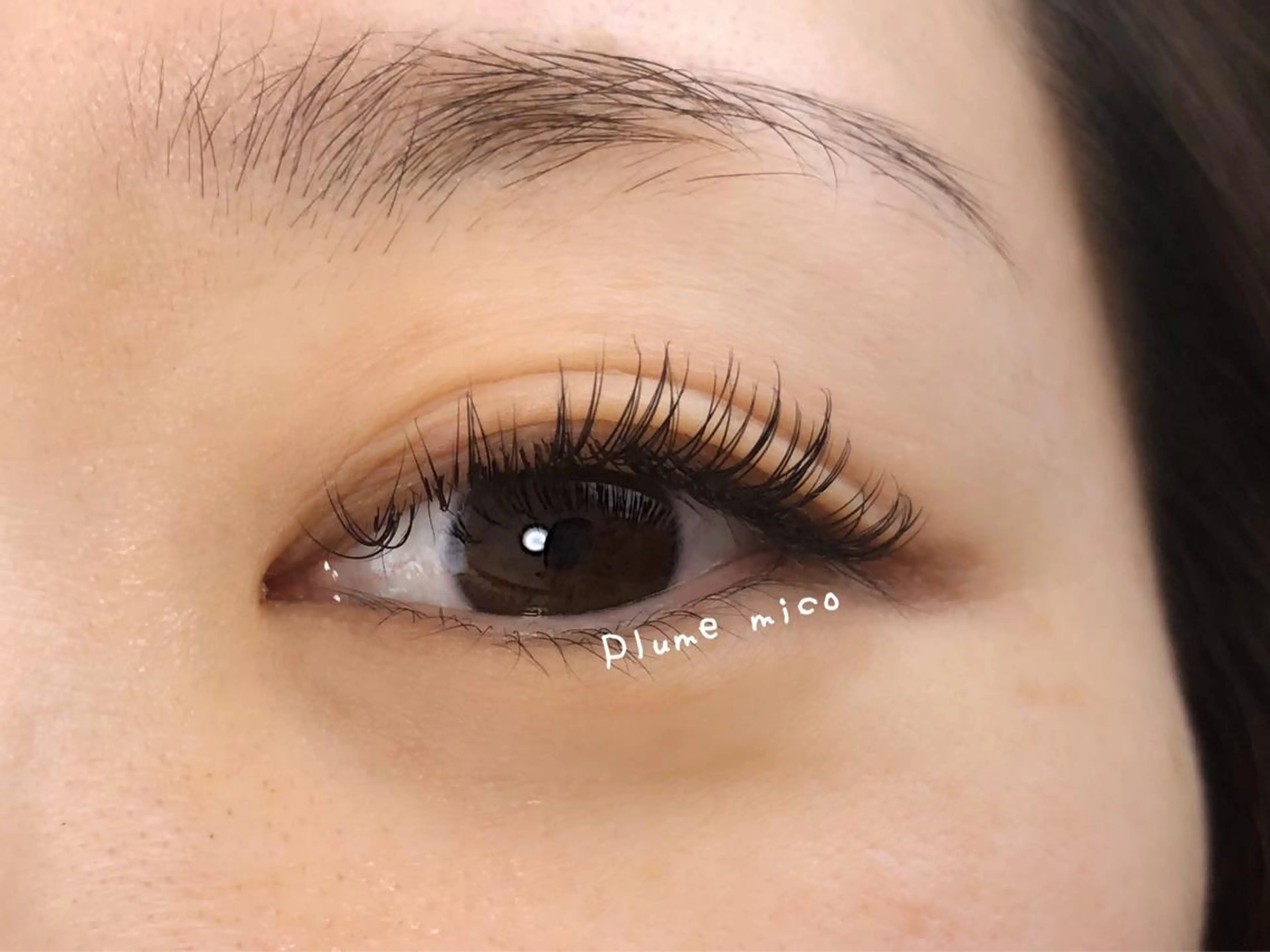 マツエク・マツパ Plume micoのマツエク・マツパデザイン