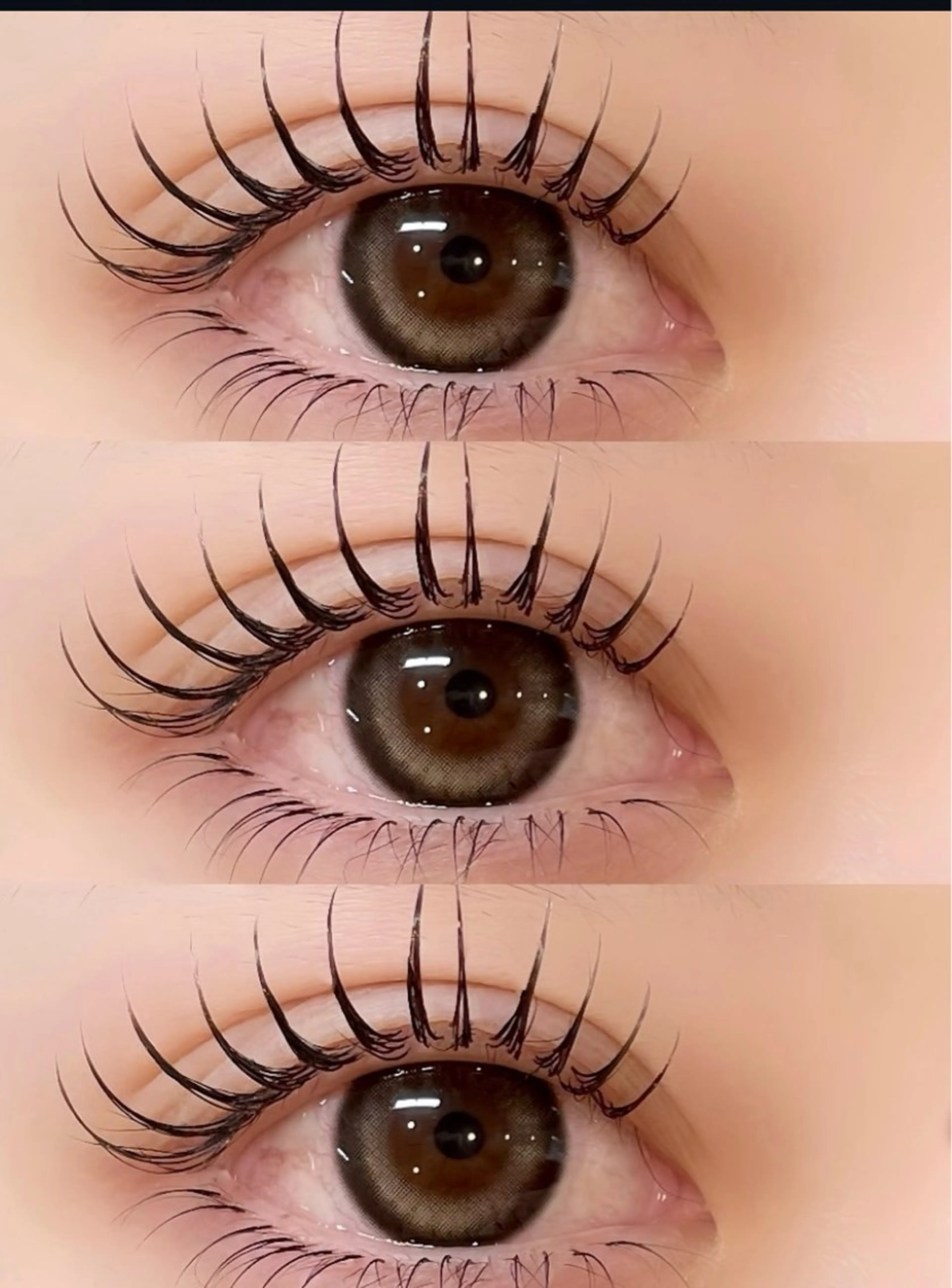 💥韓国発ブラックテイント💥選べるカール(上）🔥マスカラパーマ🔥コテイング剤付き❣️の写真